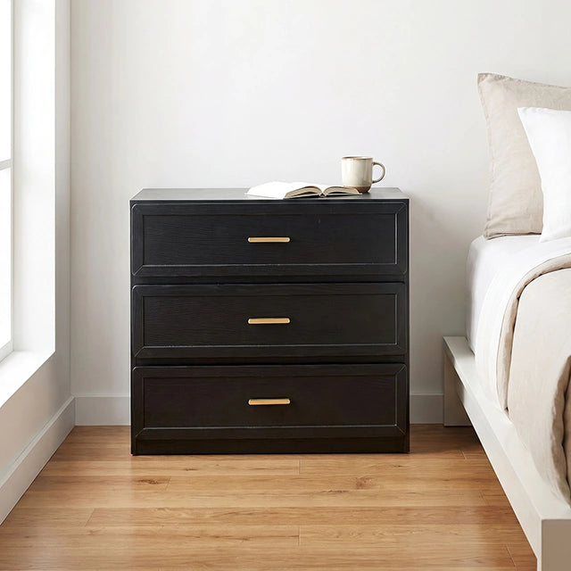 Ryde Nightstand w/ 3 Drawers