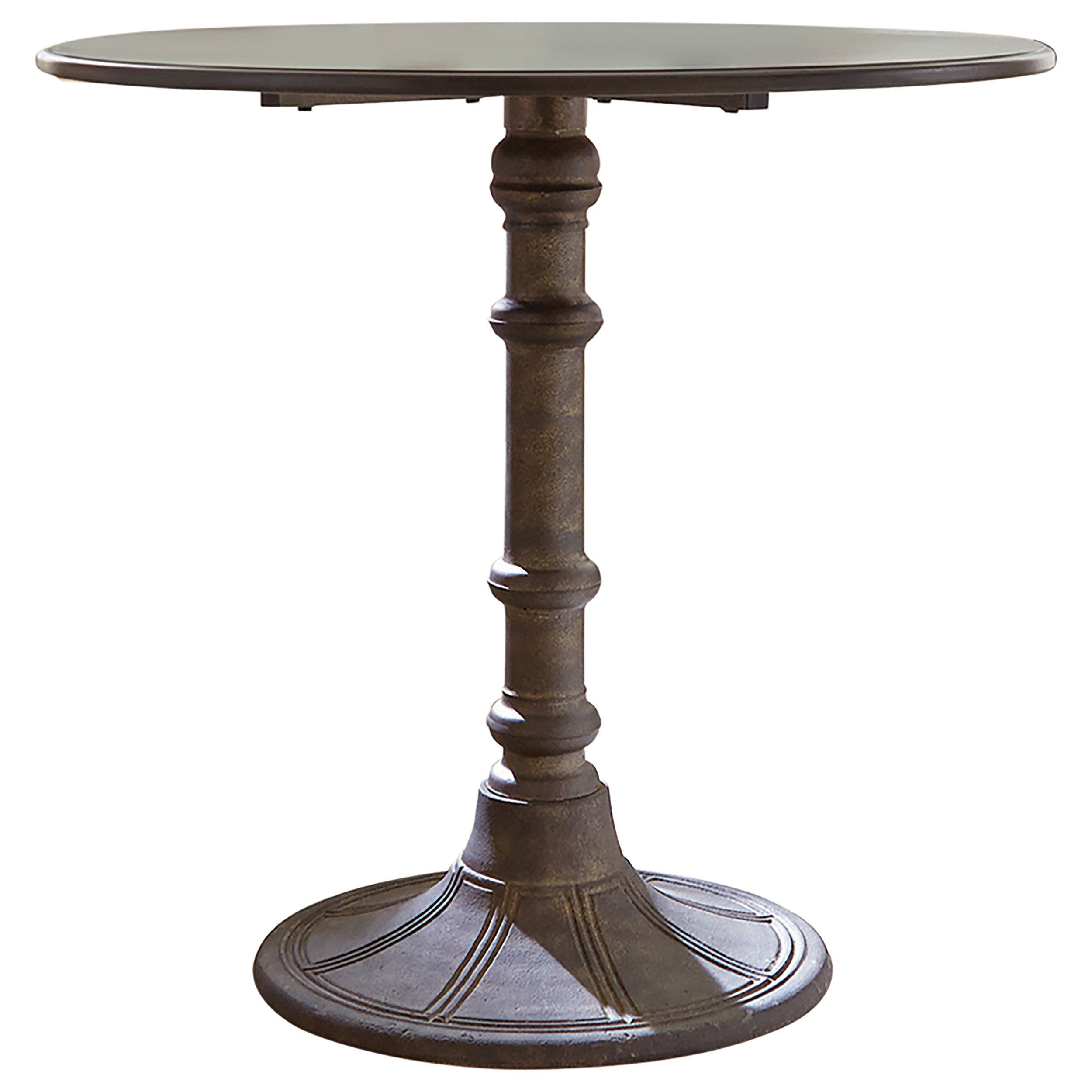 Dar Furniture - Coaster - Oswego Round 30-inch Bistro Dining Table Bronze - 100063