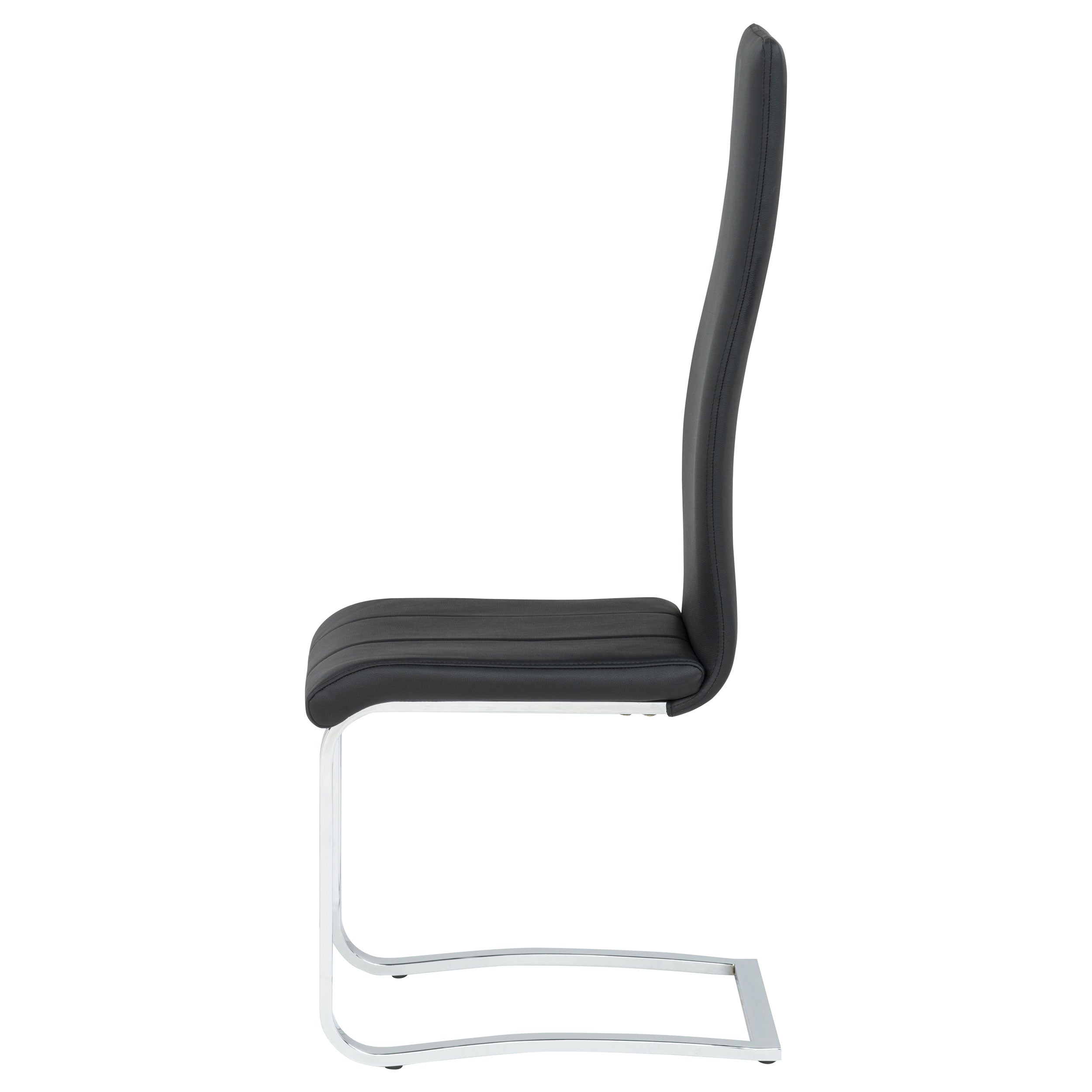 Montclair Upholstered Dining Side Chair Black (Set of 4)