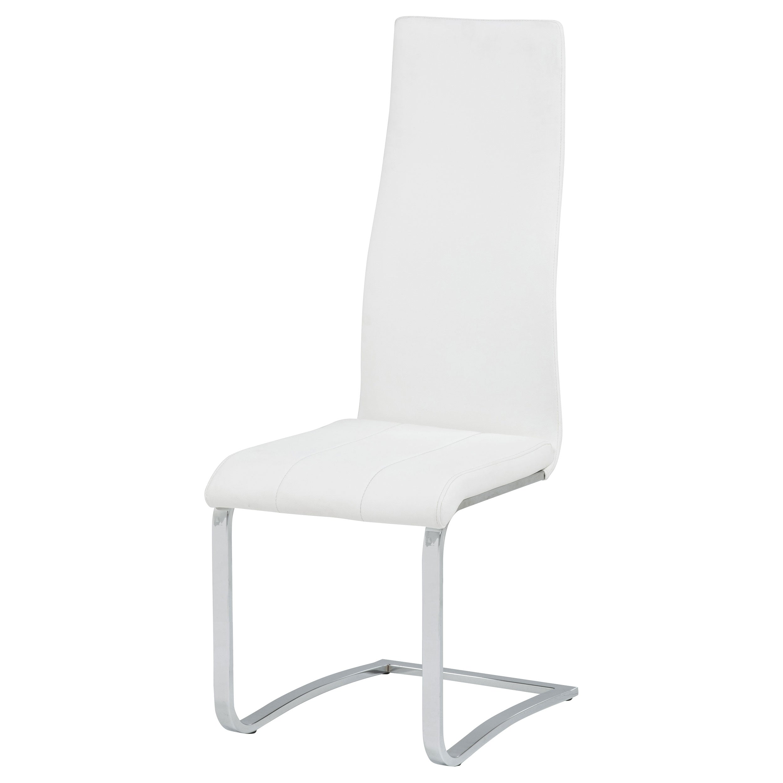 Montclair Upholstered Dining Side Chair White (Set of 4)