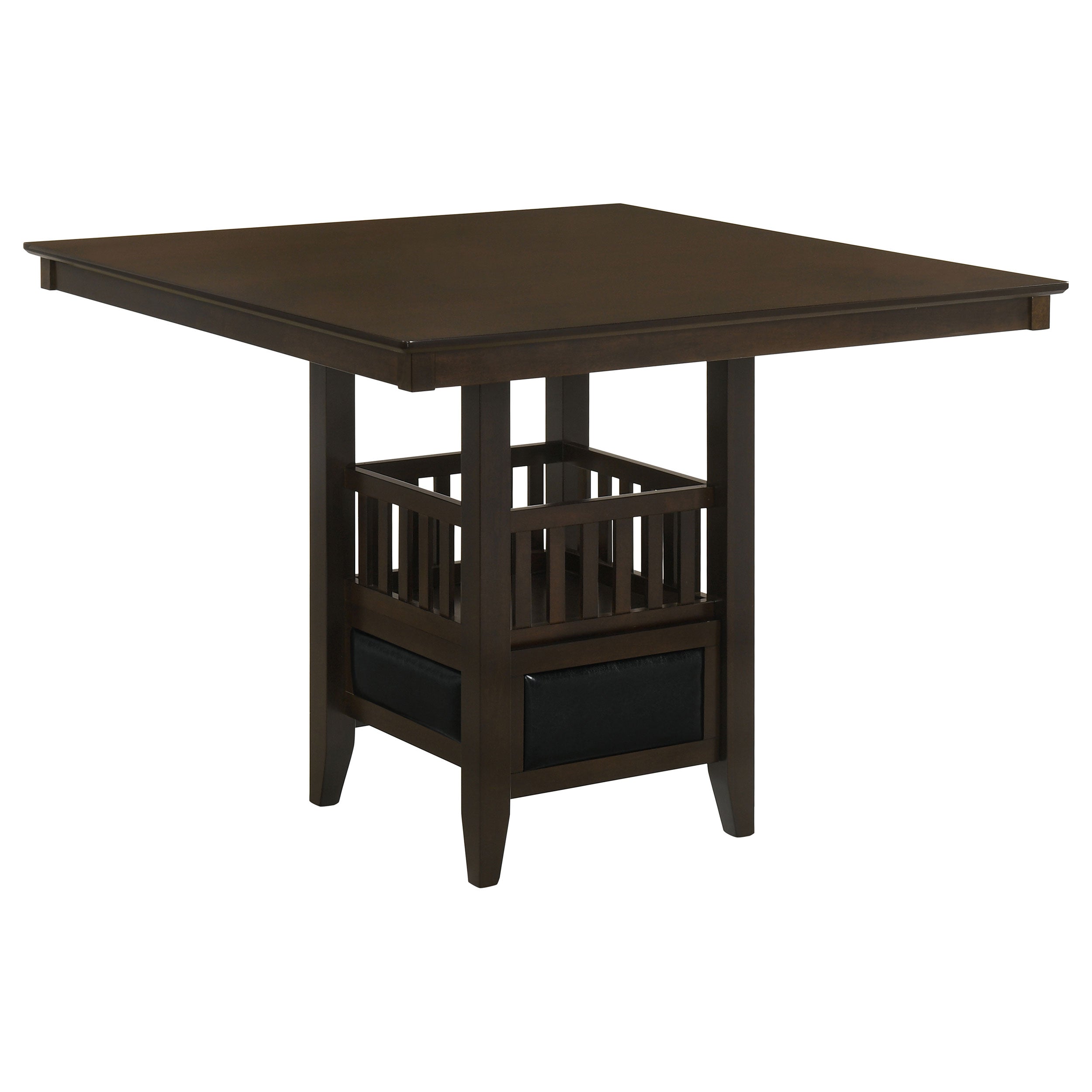 Dar Furniture - Coaster - Jaden Square 47-inch Counter Height Dining Table Espresso - 100958