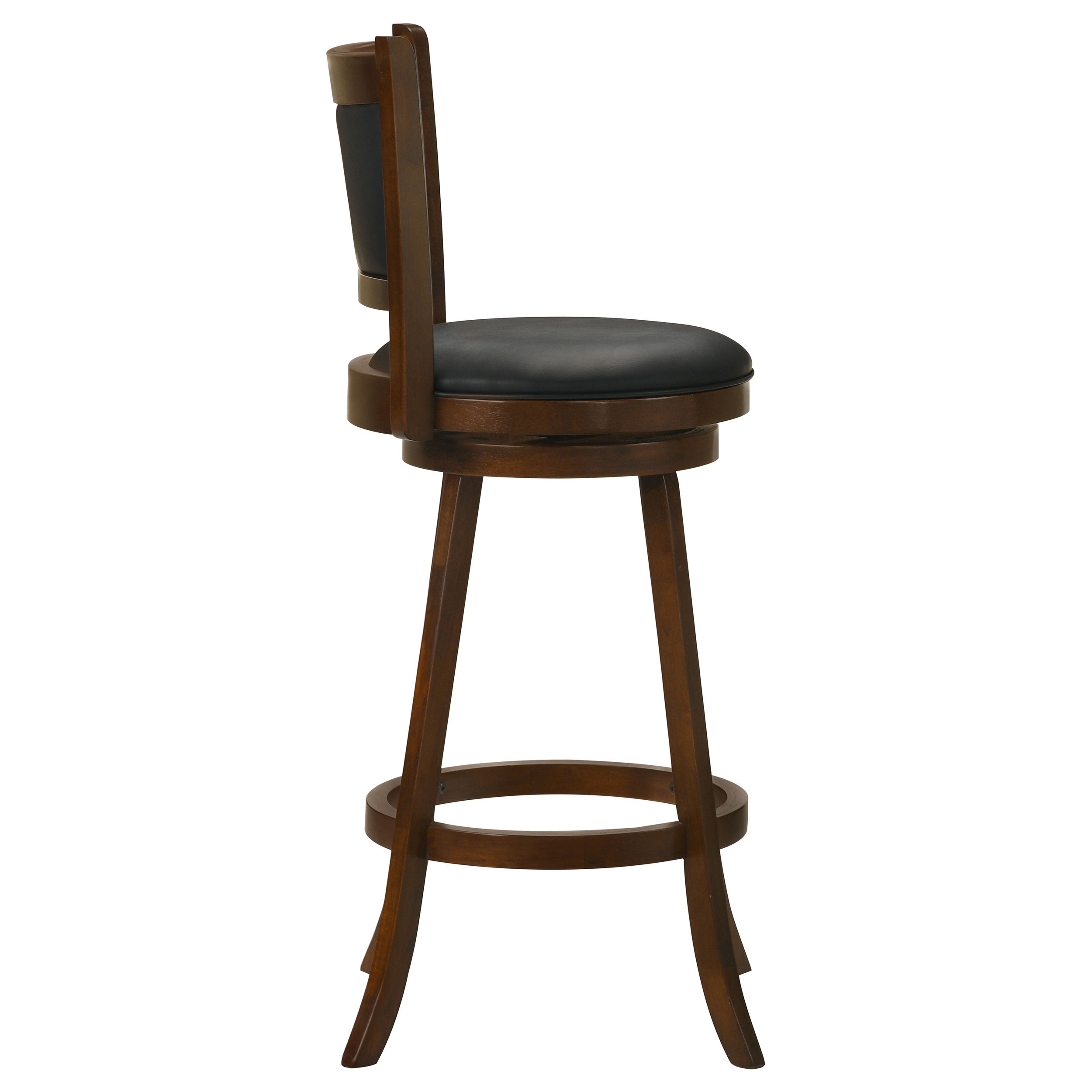 Broxton Upholstered Swivel Bar Chair Chestnut (Set of 2)