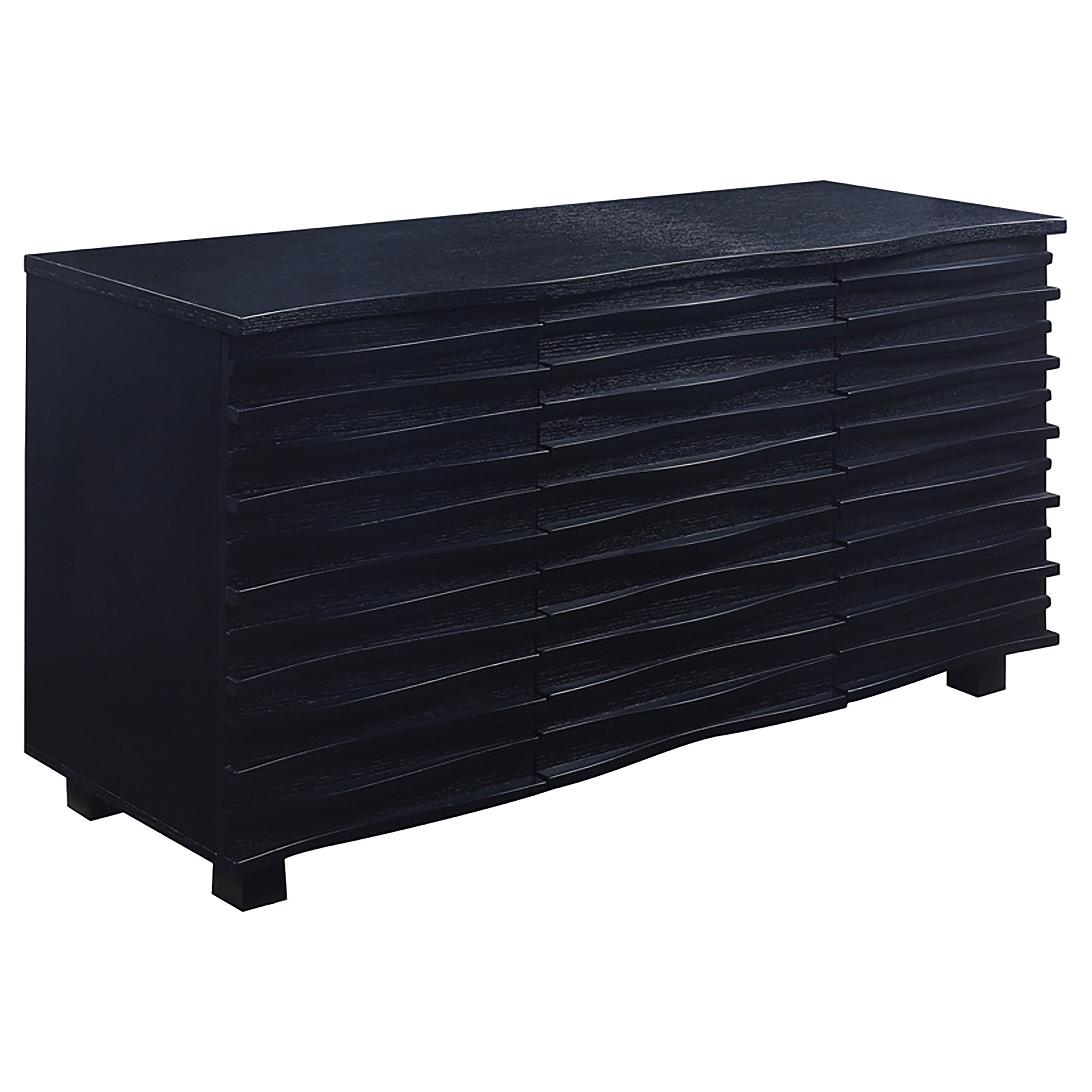 Dar Furniture - Coaster - Stanton 3-drawer Sideboard Buffet Storage Cabinet Black - 102065