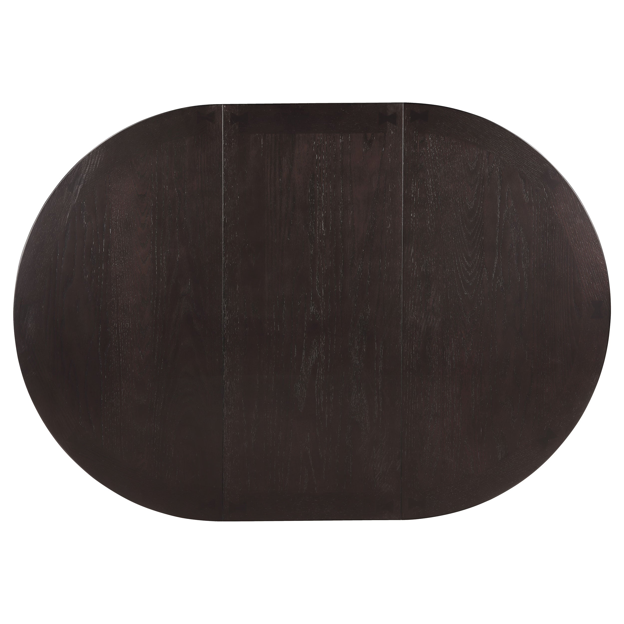 Lavon Oval 60-inch Wood Extension Leaf Dining Table Espresso