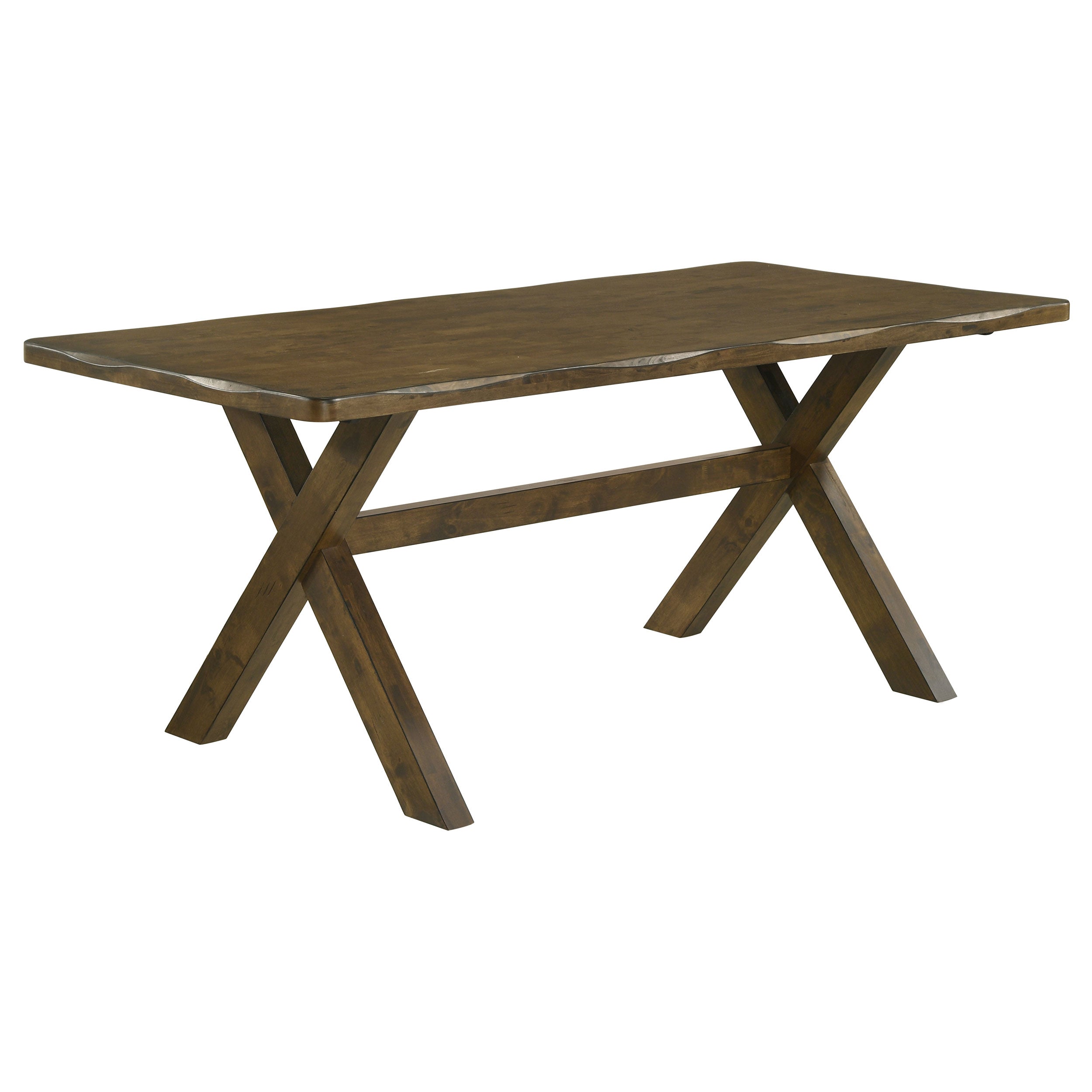 Dar Furniture - Coaster - Alston Rectangular 71-inch Dining Table Knotty Nutmeg - 106381