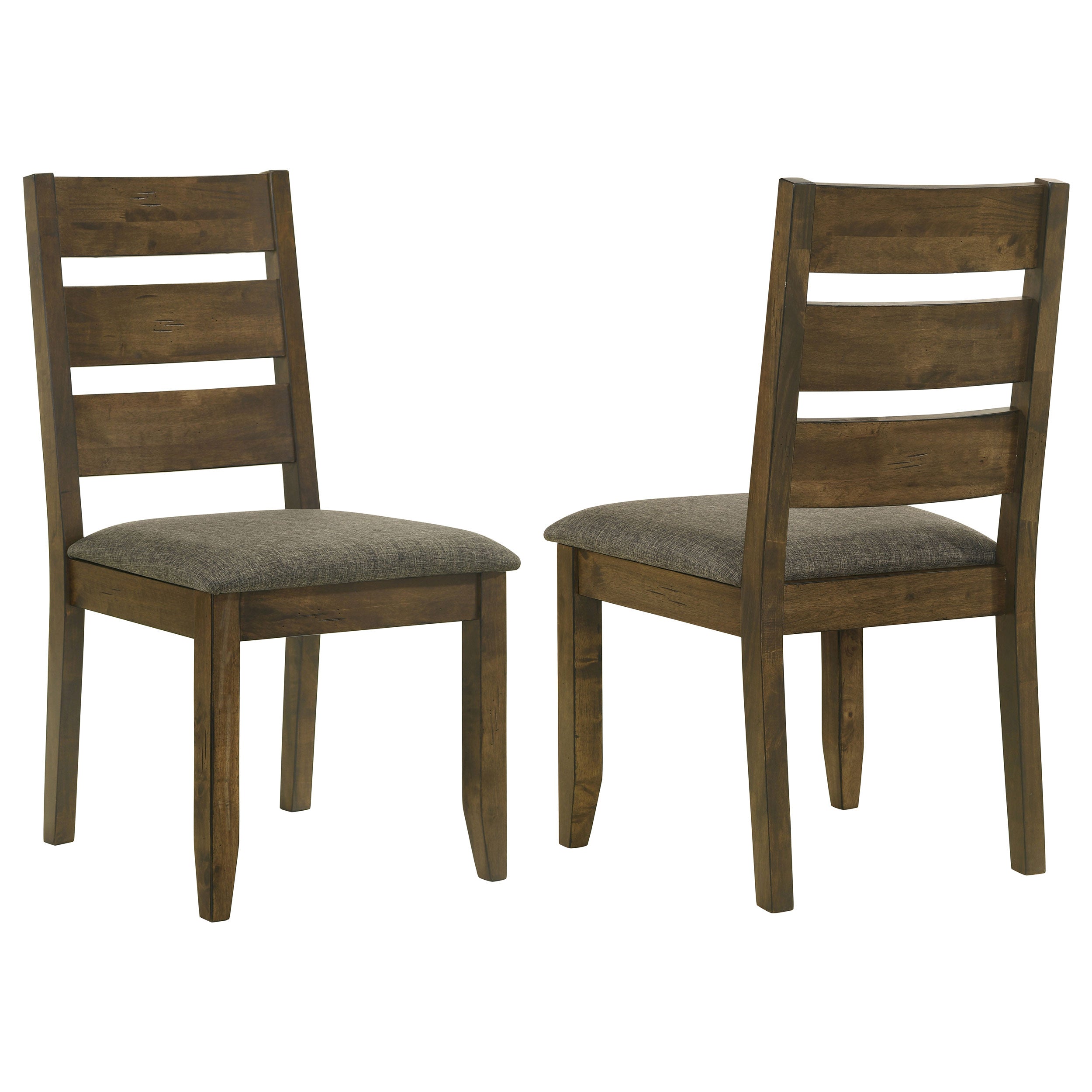 Dar Furniture - Coaster - Alston Wood Dining Side Chair Knotty Nutmeg (Set of 2) - 106382