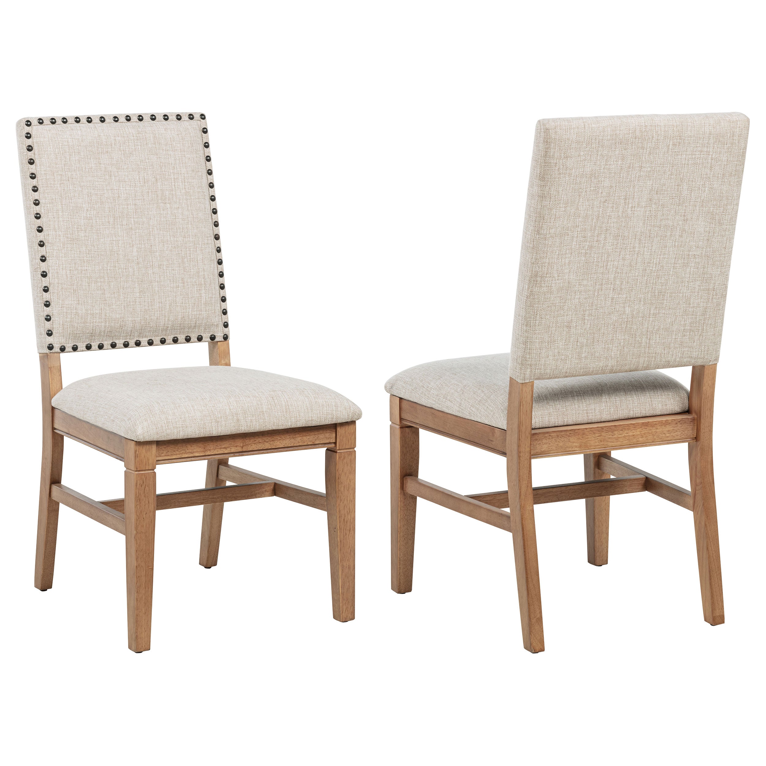Dar Furniture - Coaster - Middleton Upholstered Dining Side Chair Beige (Set of 2) - 108542