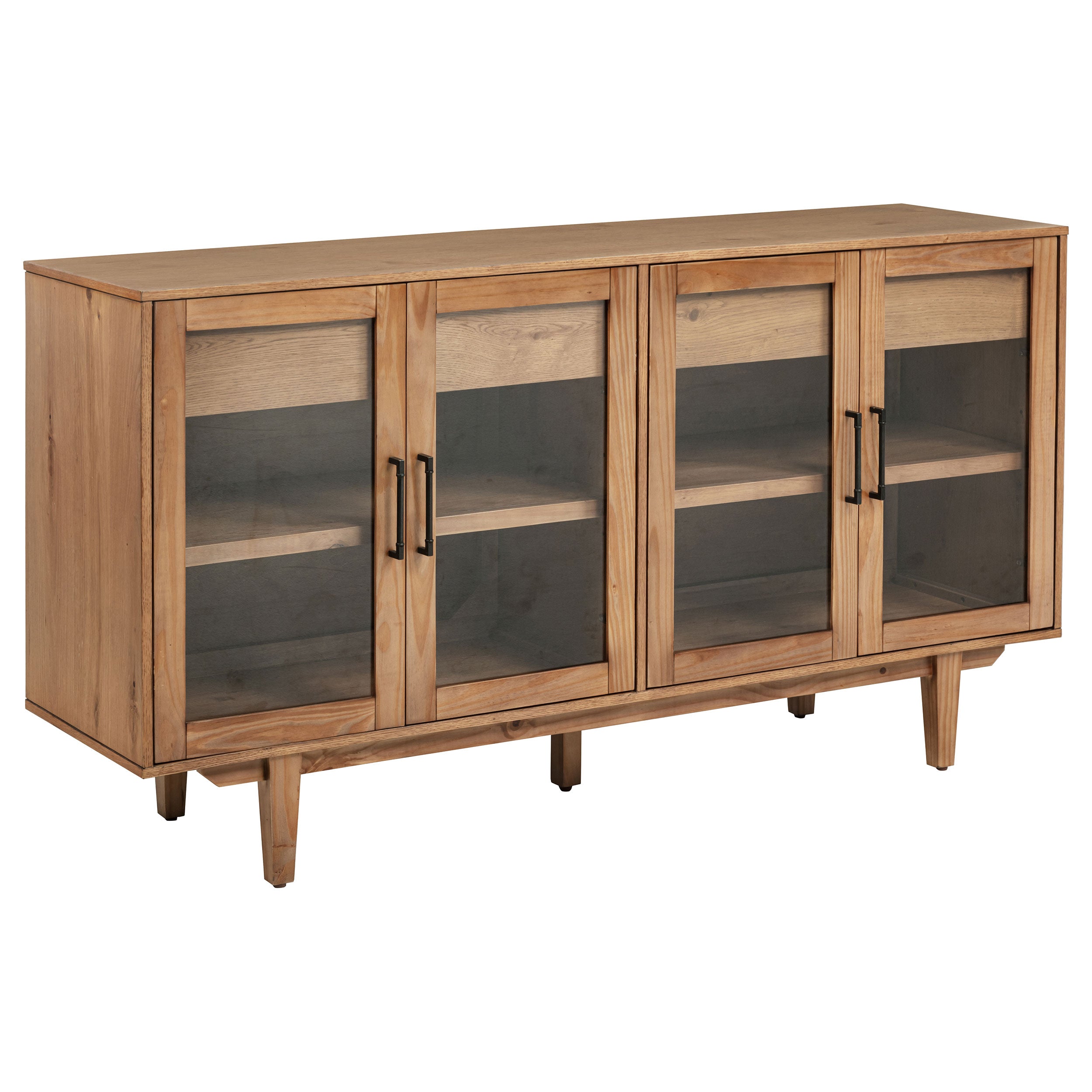 Dar Furniture - Coaster - Middleton 4-door Sideboard Server with Dual Drawers Natural - 108545NAT