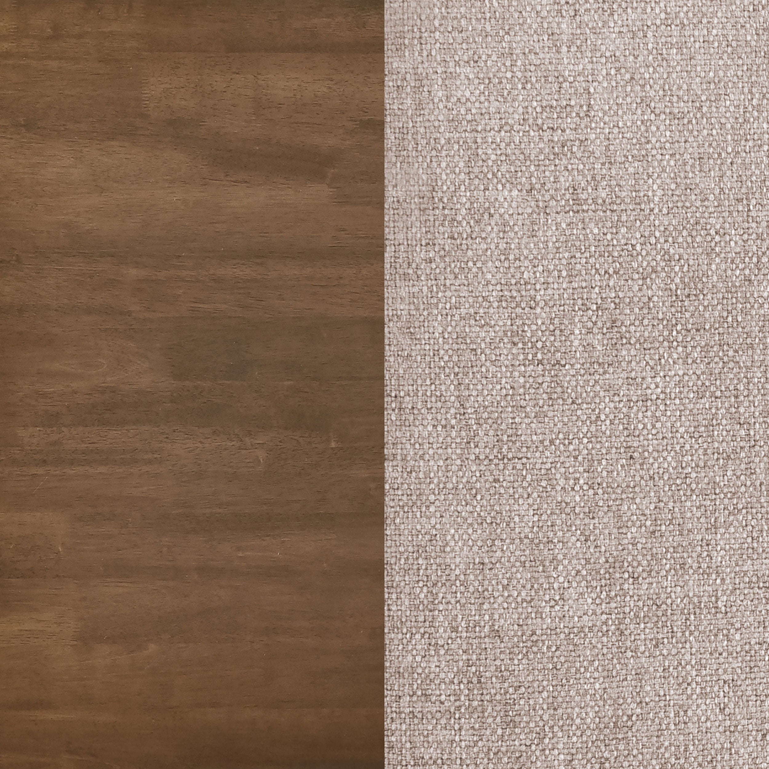 Parkridge Dining Side Chair Natural Walnut (Set of 2)