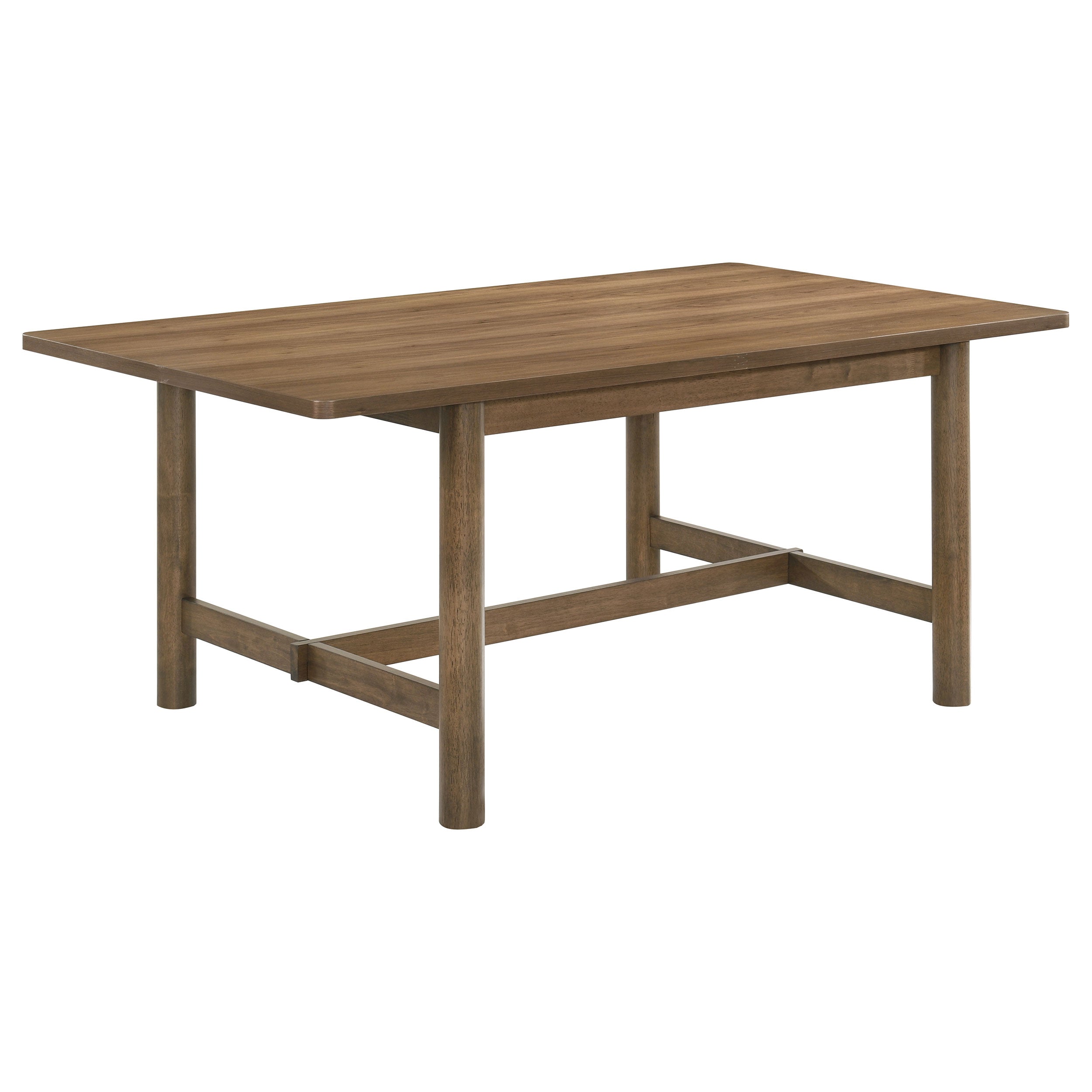 Dar Furniture - Coaster - Crestmore 71-inch Rectangular Wood Dining Table Walnut - 108571