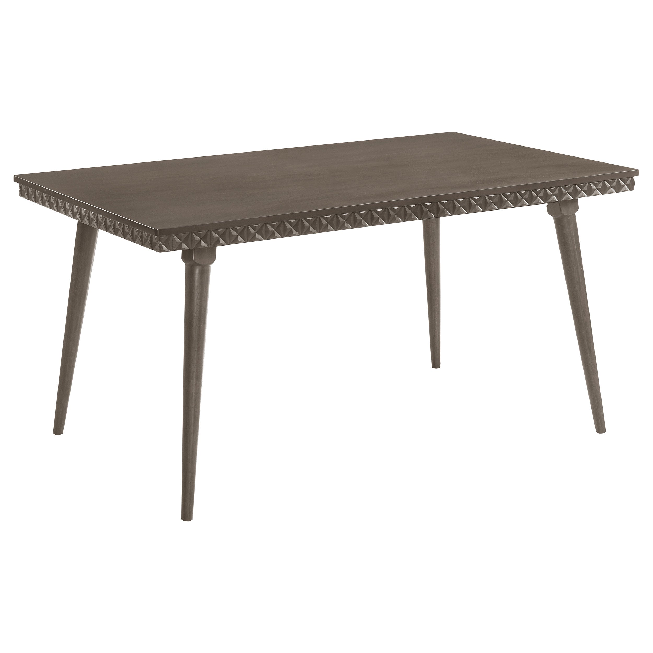 Dar Furniture - Coaster - Onslow 59-inch Rectangular Wood Dining Table Dark Brown - 108621