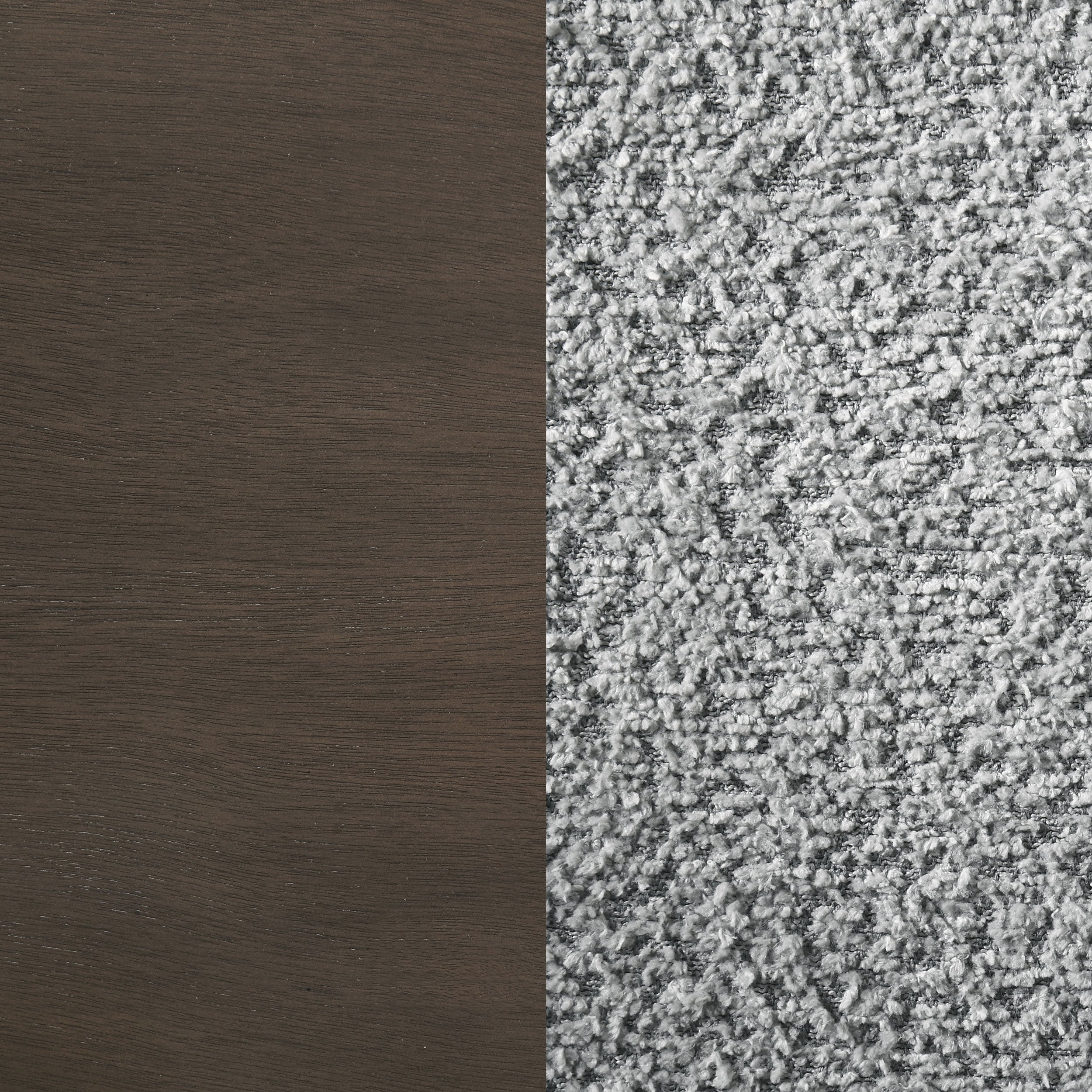 Onslow Upholstered Dining Side Chair Dark Brown (Set of 2)