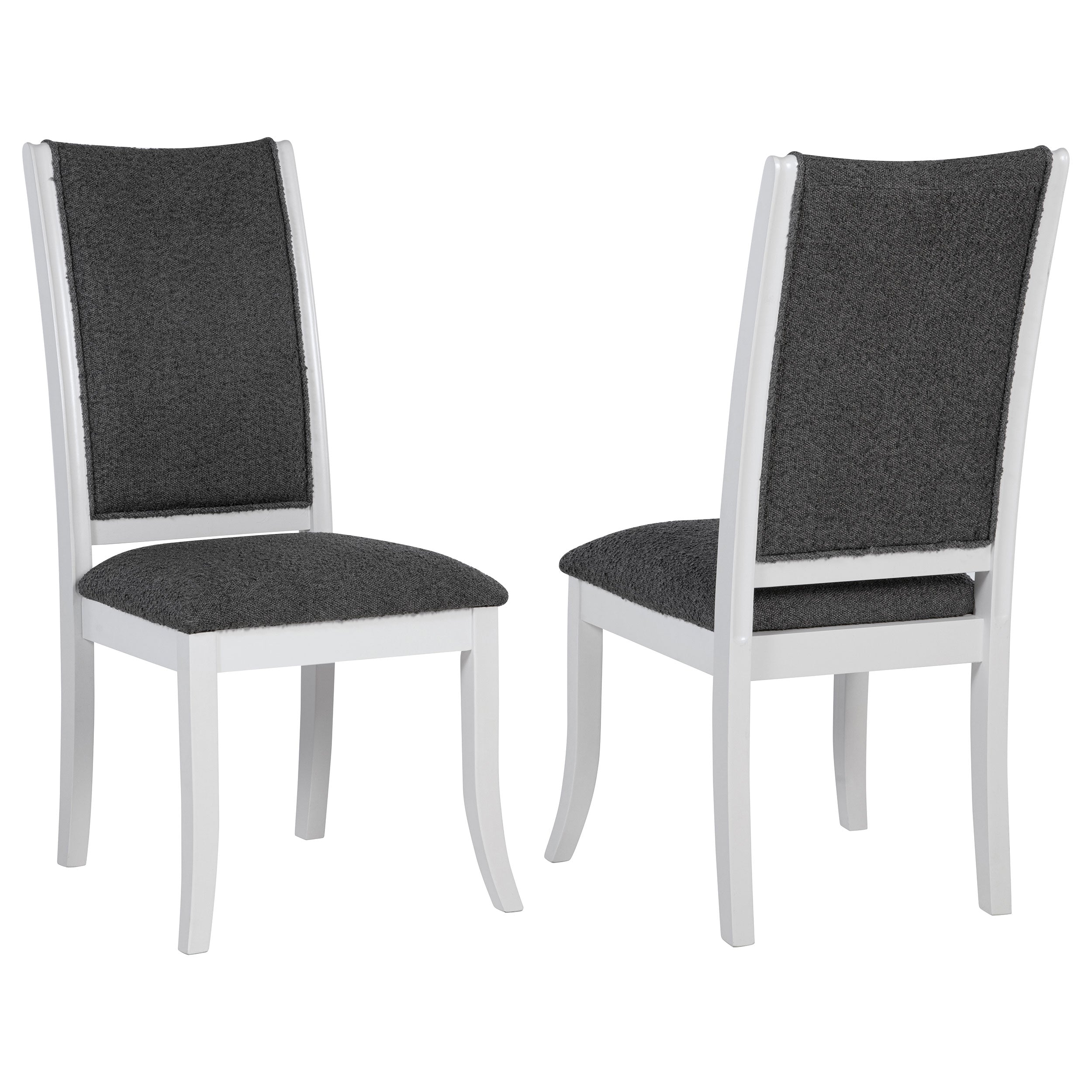 Dar Furniture - Coaster - Judd Upholstered Dining Side Chair Pearl White (Set of 2) - 109332