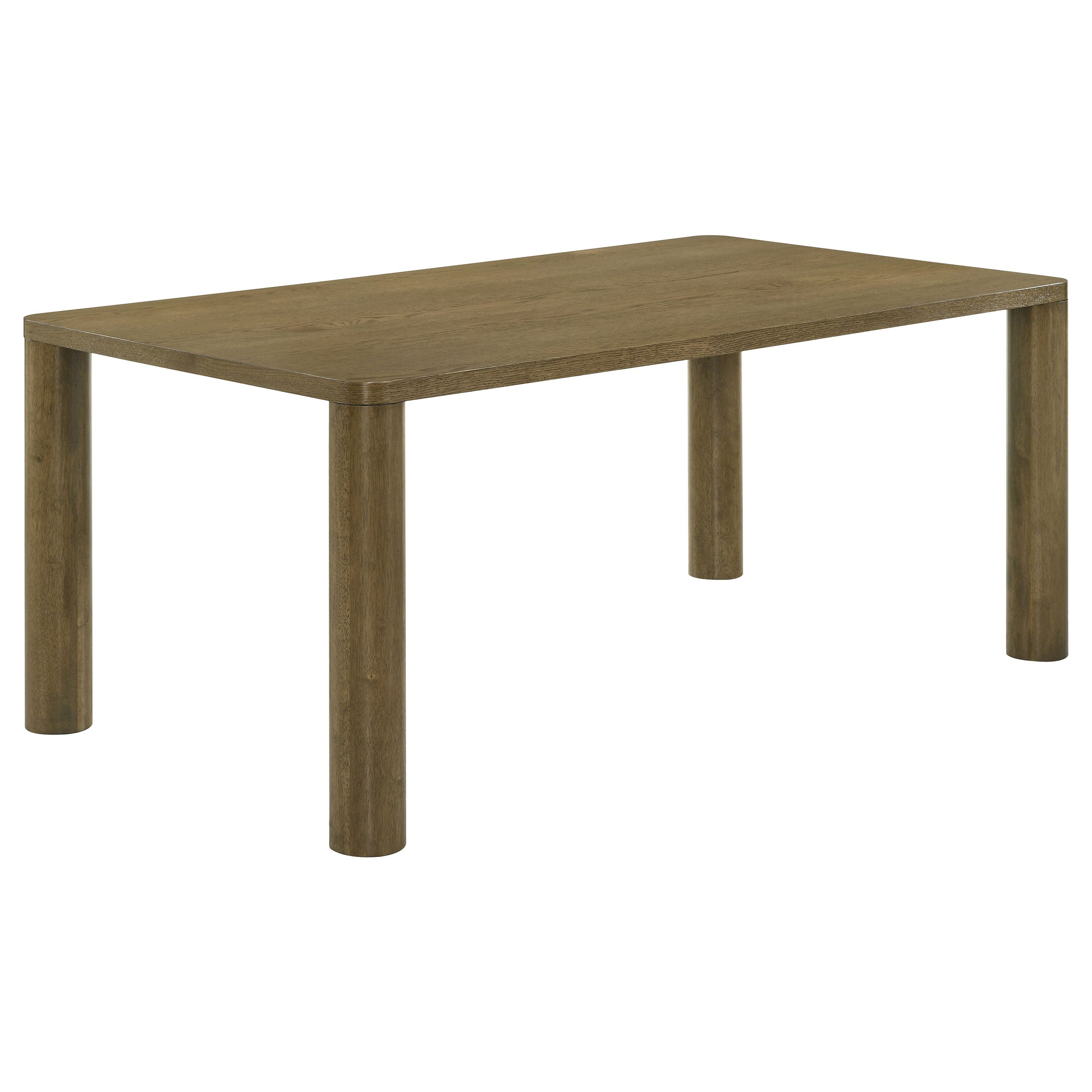 Dar Furniture - Coaster - Castlewood 71-inch Rectangular Wood Dining Table Brown Oak - 109351