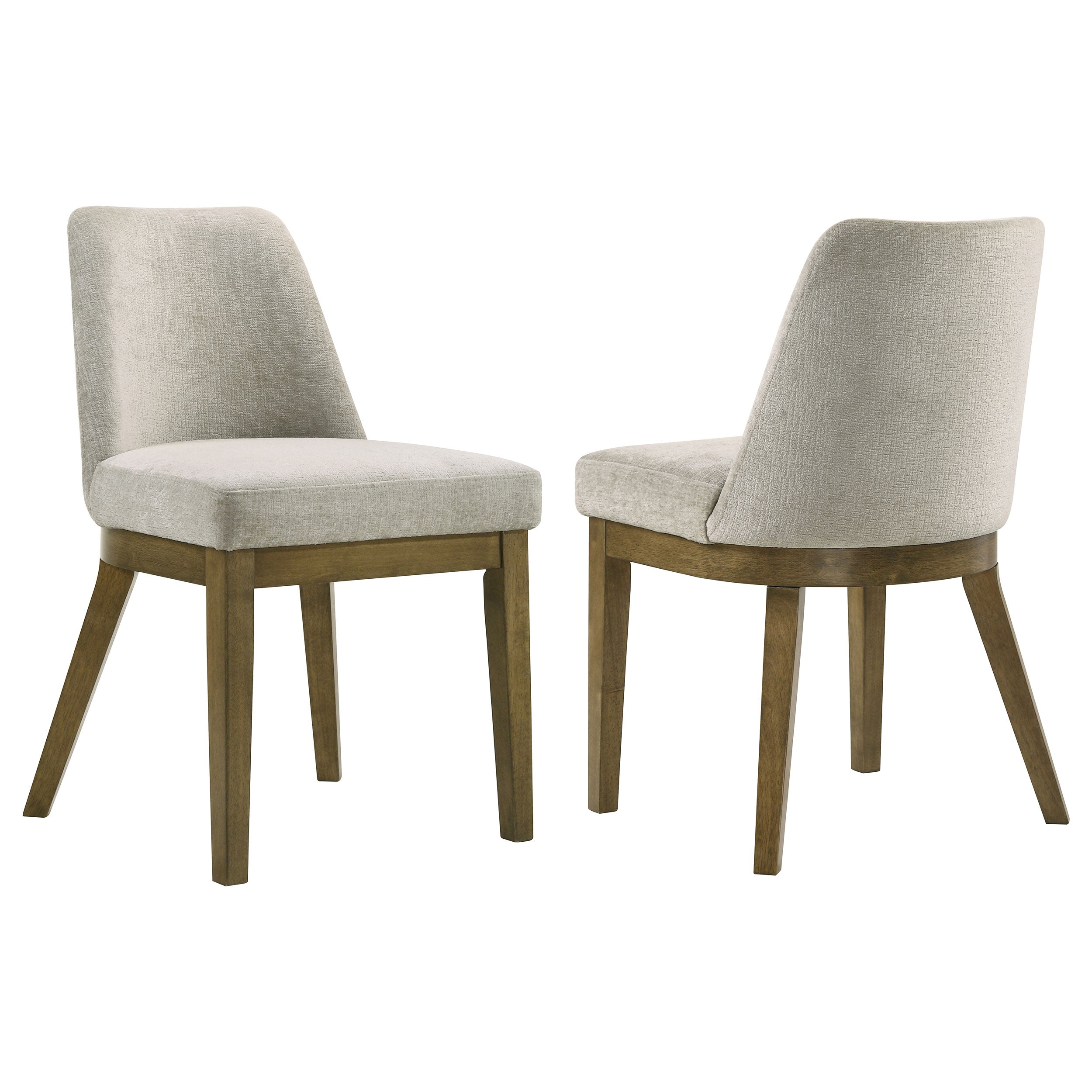 Dar Furniture - Coaster - Castlewood Upholstered Side Chair Light Tan (Set of 2) - 109352
