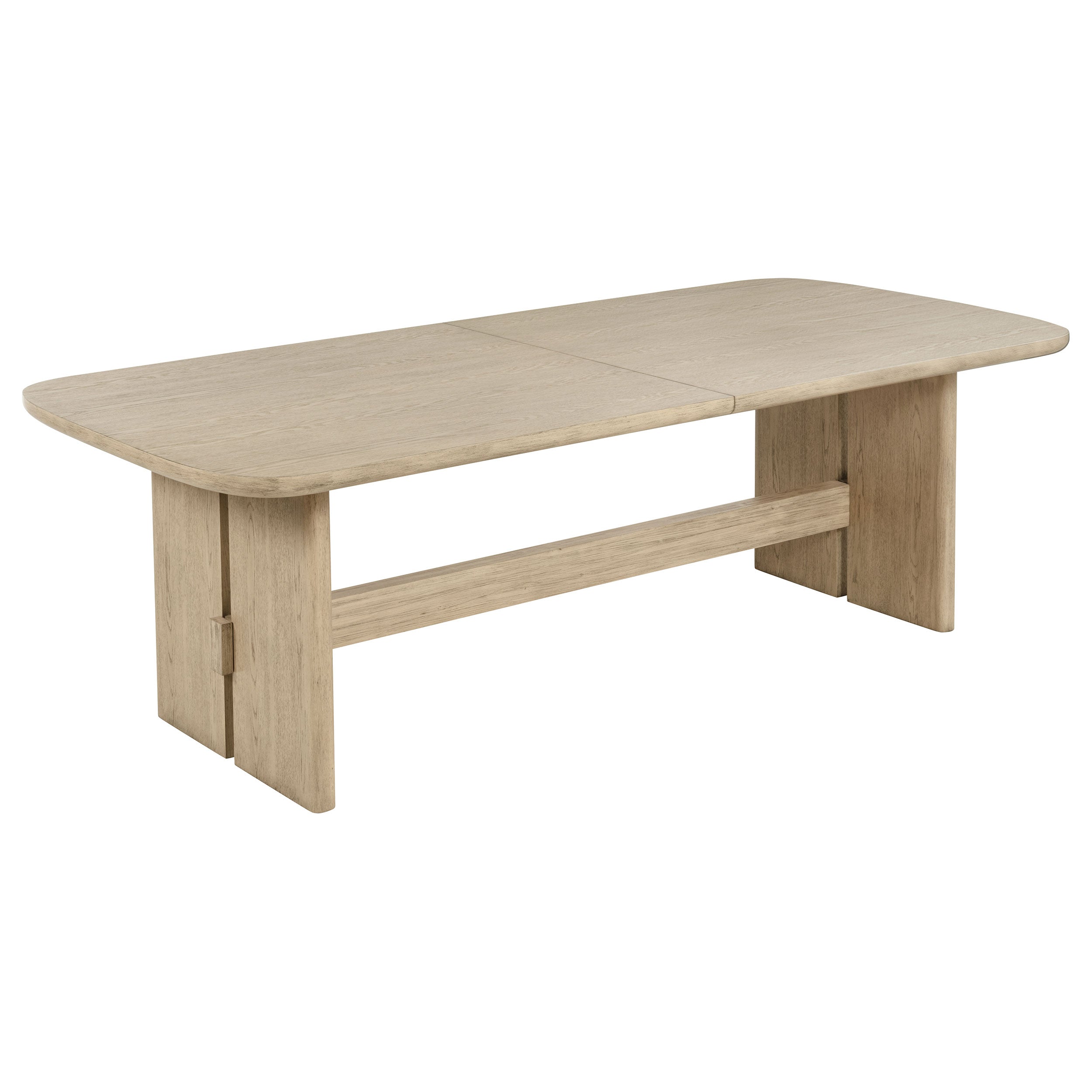 Dar Furniture - Coaster - Kailani 110-inch Rectangular Wood Dining Table Beige Oak - 109381
