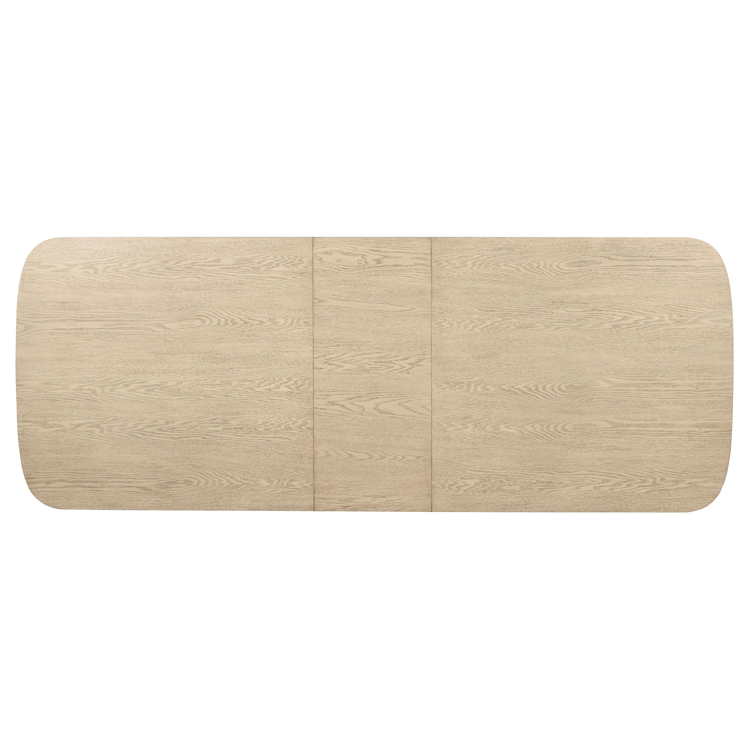 Kailani 110-inch Rectangular Wood Dining Table Beige Oak