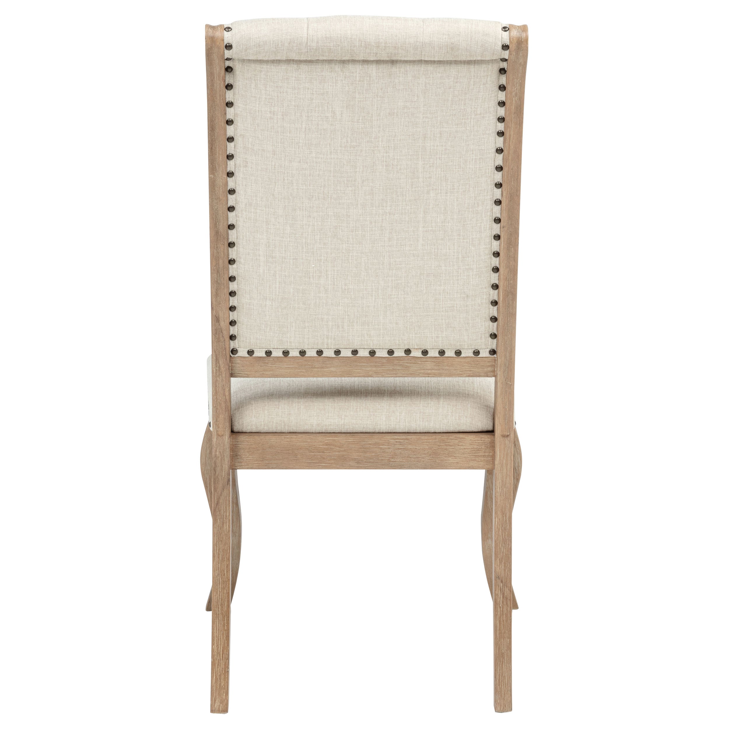 Brockway Upholstered Dining Chair Barley Brown (Set of 2)
