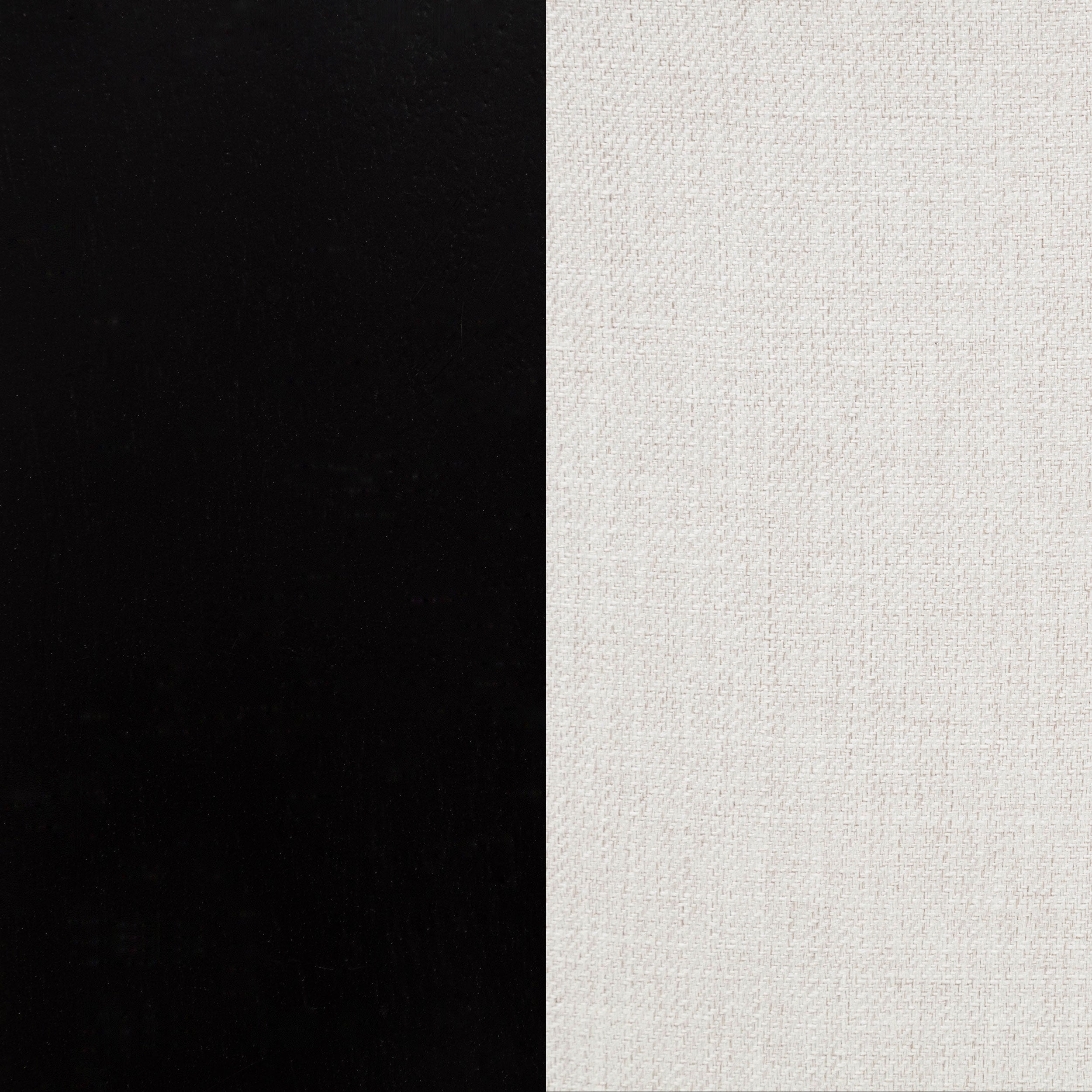 Baney Fabric Upholstered Dining Side Chair Cream and Black