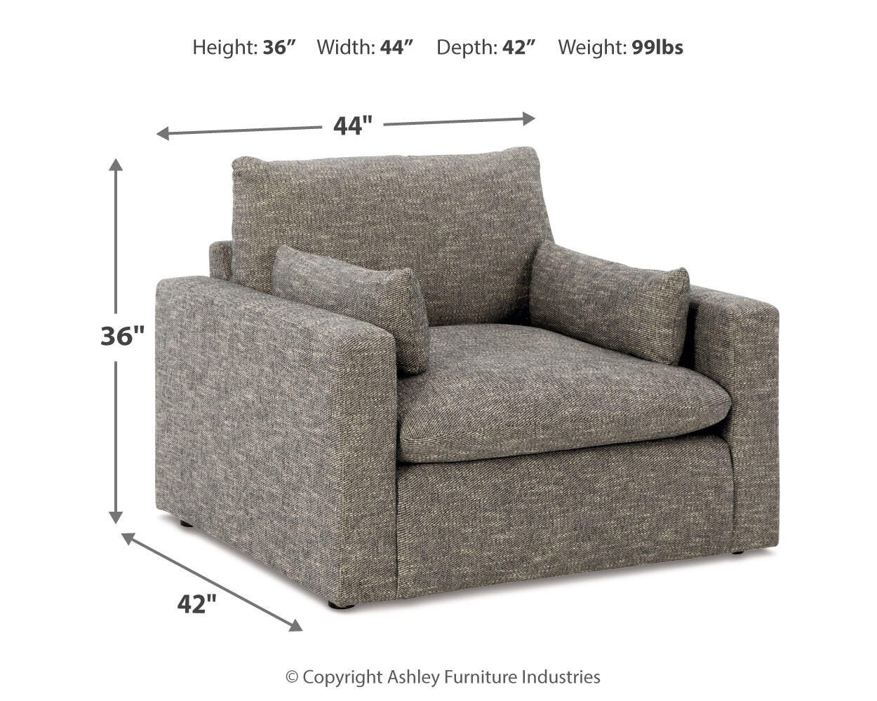 Dramatic Oversized Chair
