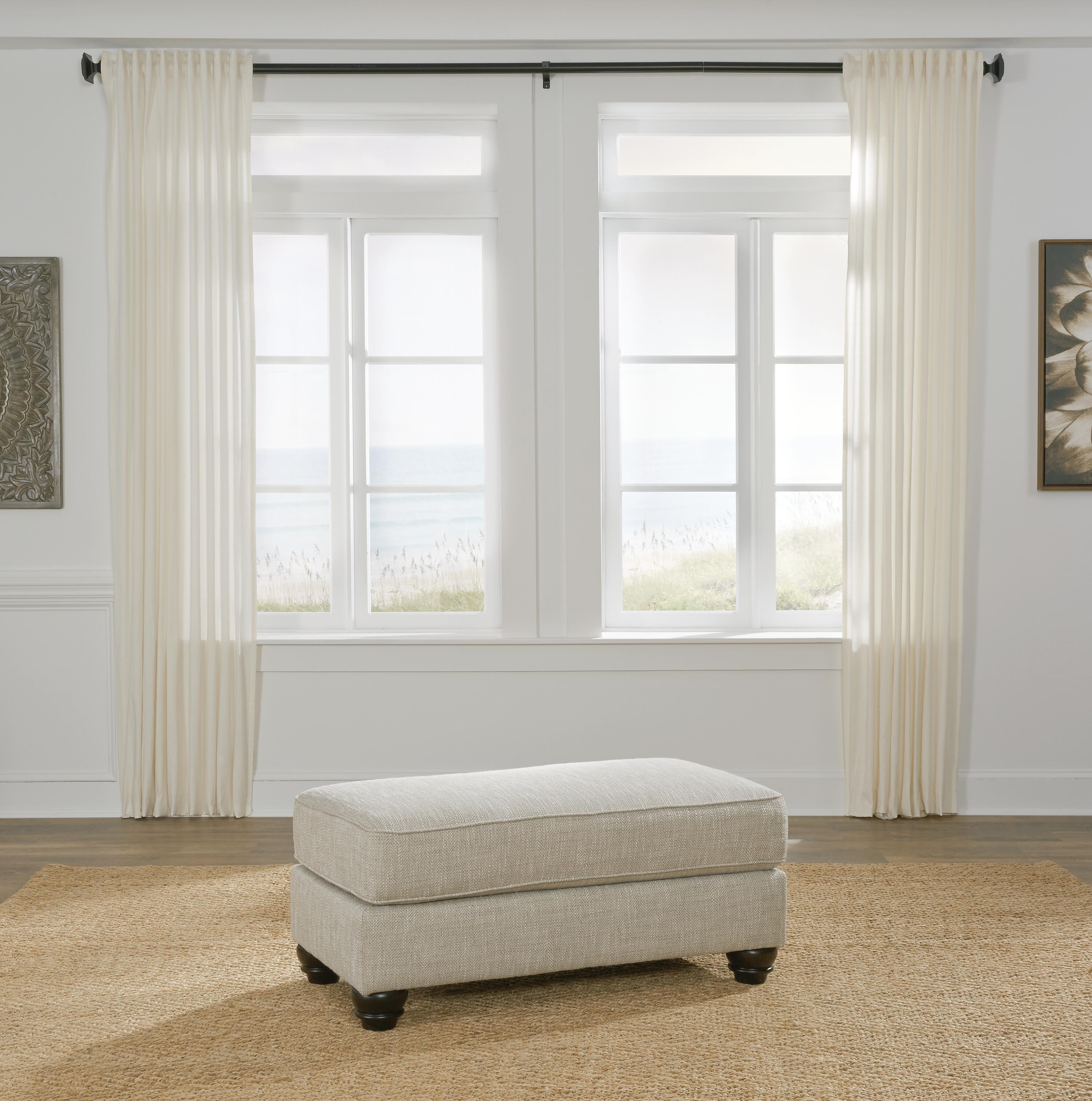 Dar Furniture - Ashley Furniture - Asanti Ottoman - Ottoman / Fog - 1320114