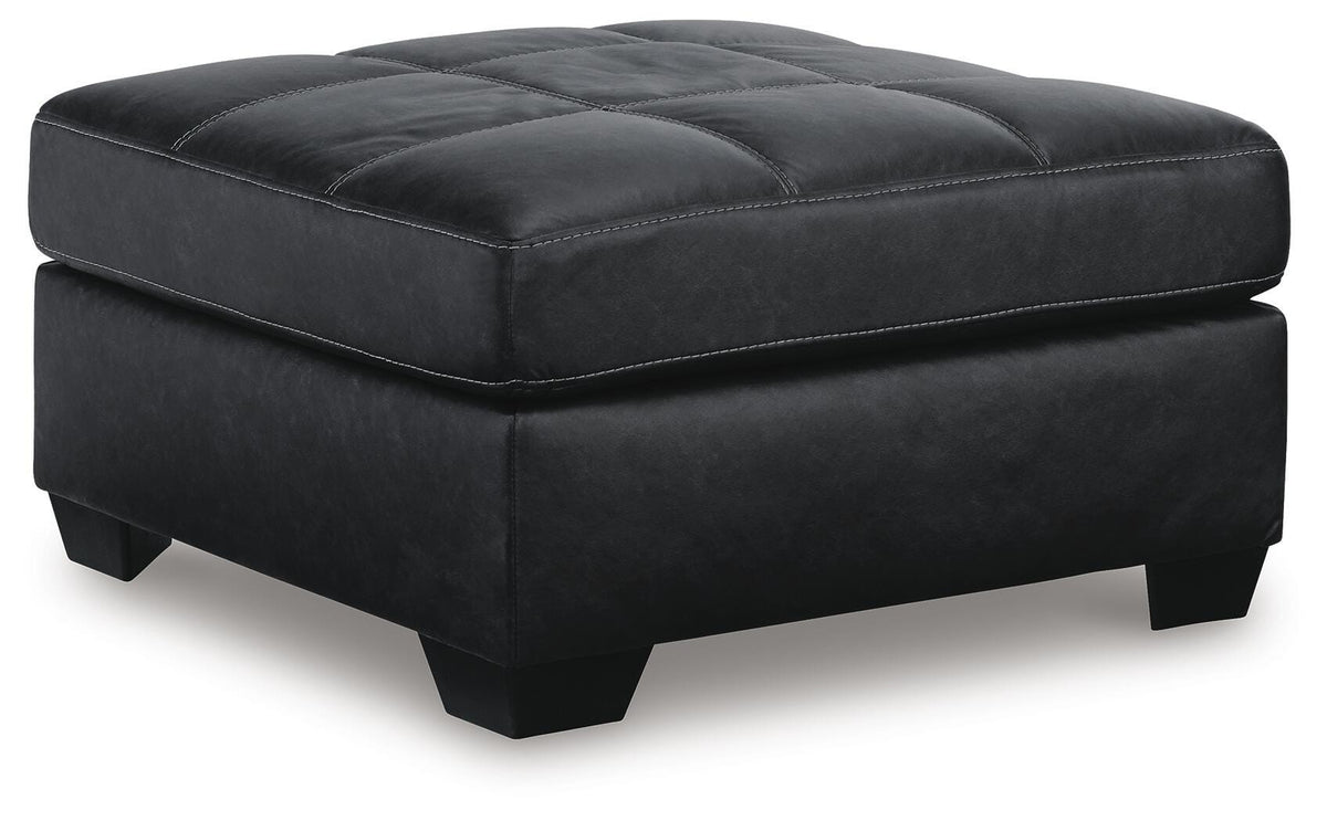 Dar Furniture - Ashley Furniture - Barlin Mills Oversized Accent Ottoman - Oversized Accent Ottoman / Carbon - 1700408