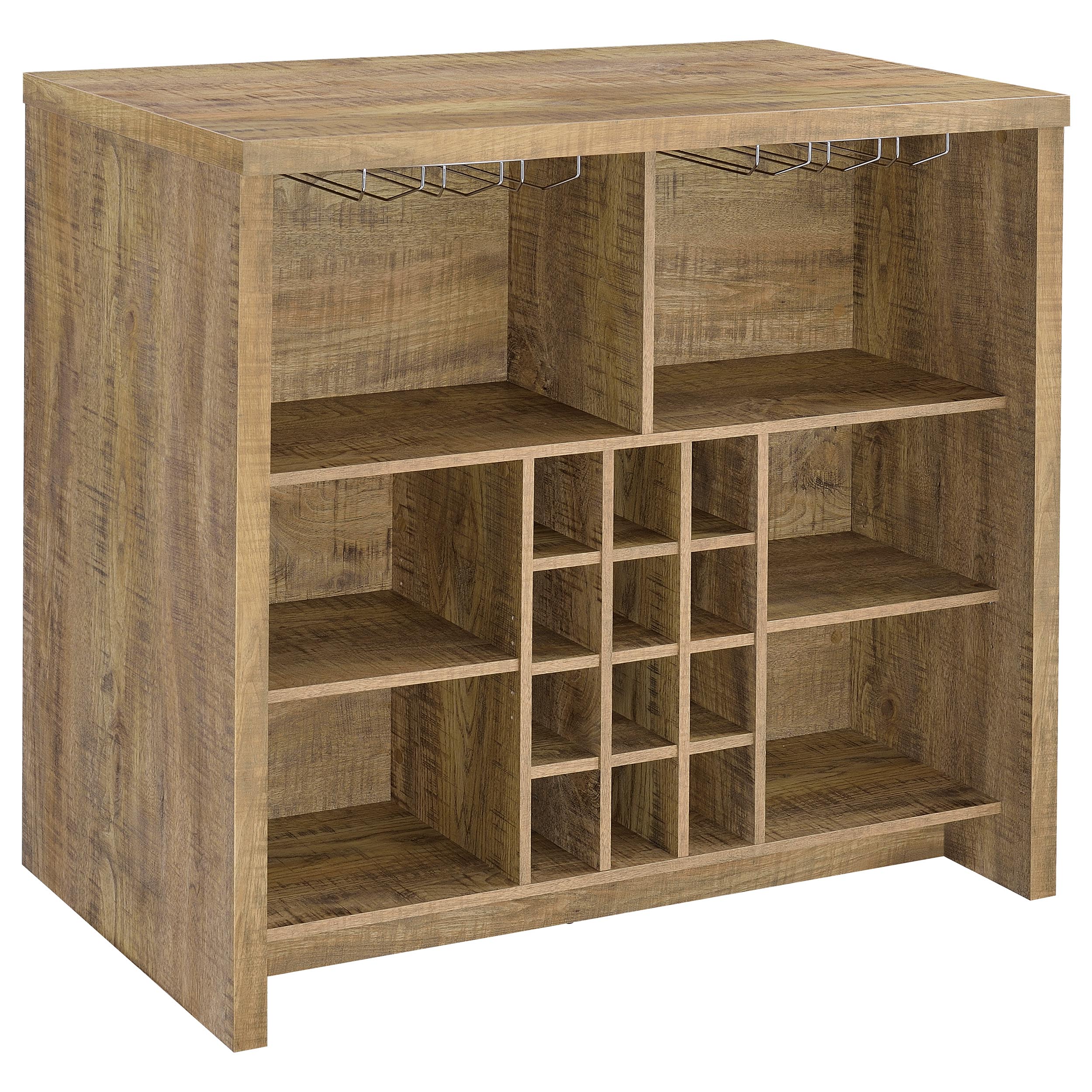 Dar Furniture - Coaster - Topanga Engineered Wood Freestanding Home Bar Mango - 182785