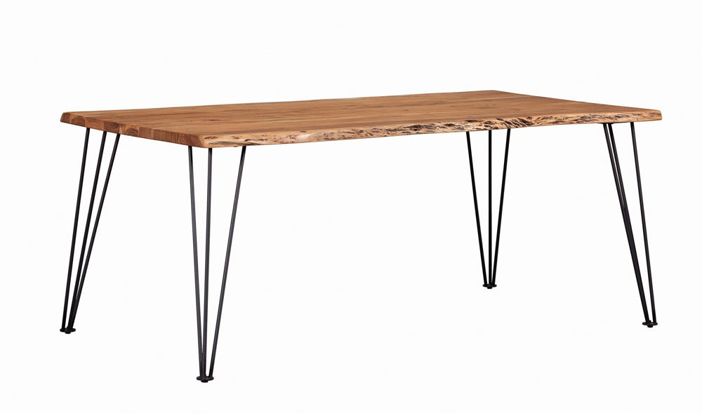 Dar Furniture - Coaster - Sherman 71-inch Live Edge Dining Table Natural Acacia - 190911