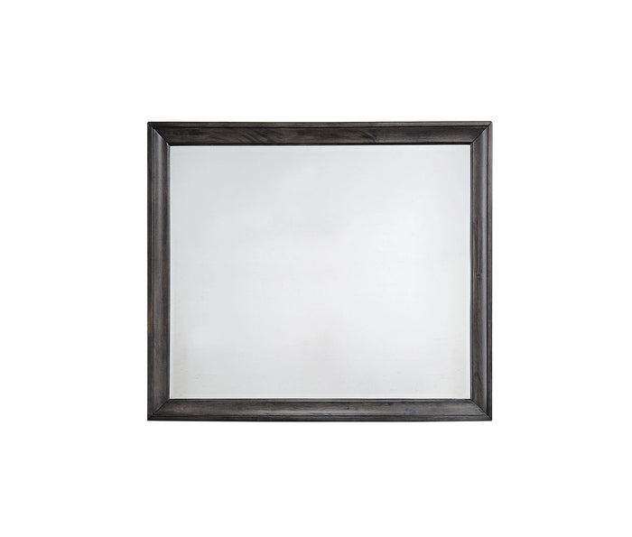 Crown Mark Jaymes Mirror In Dark Brown