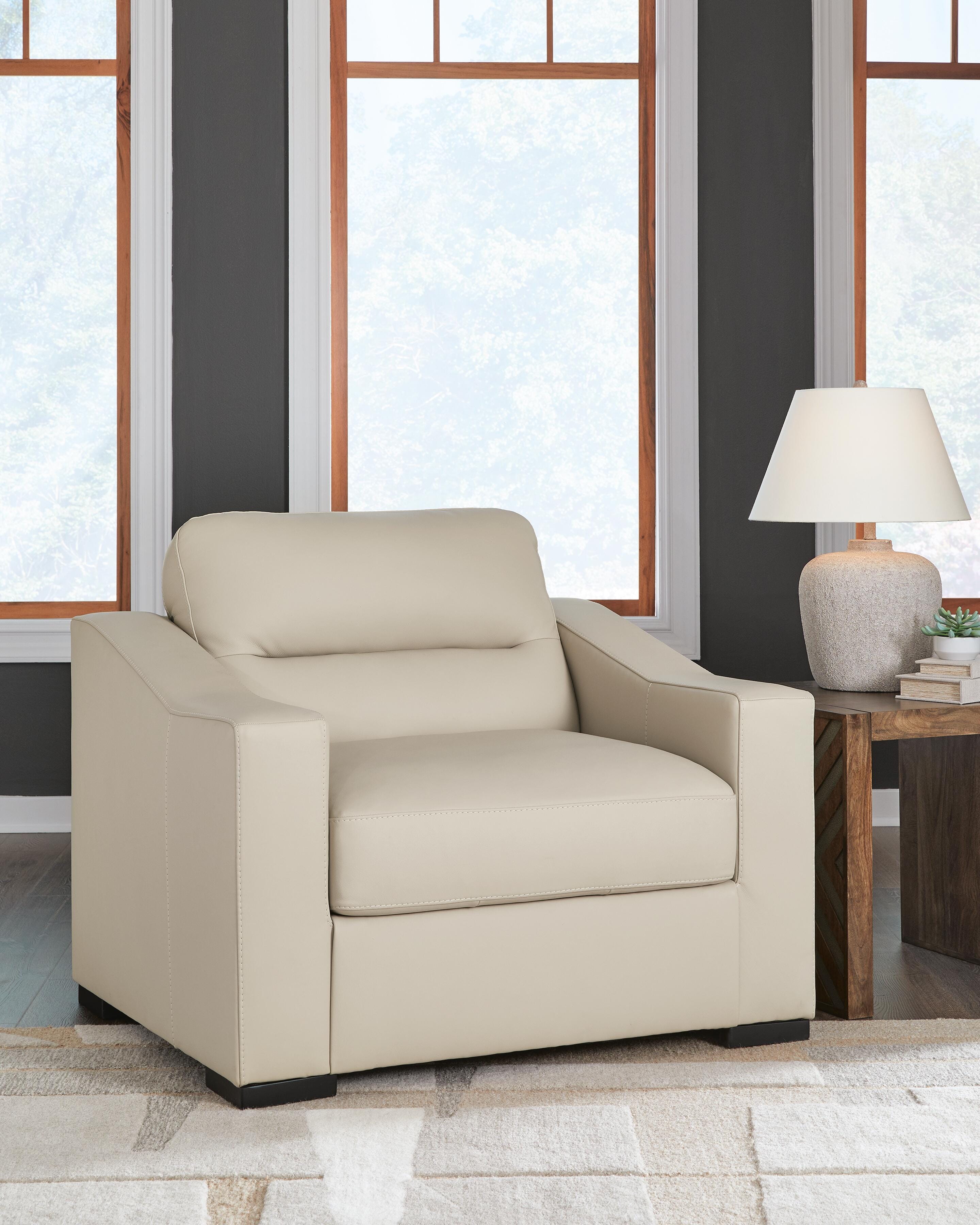 Dar Furniture - Ashley Furniture - Treasure Trove Oversized Chair - Chair and a Half / Almond - 1930423