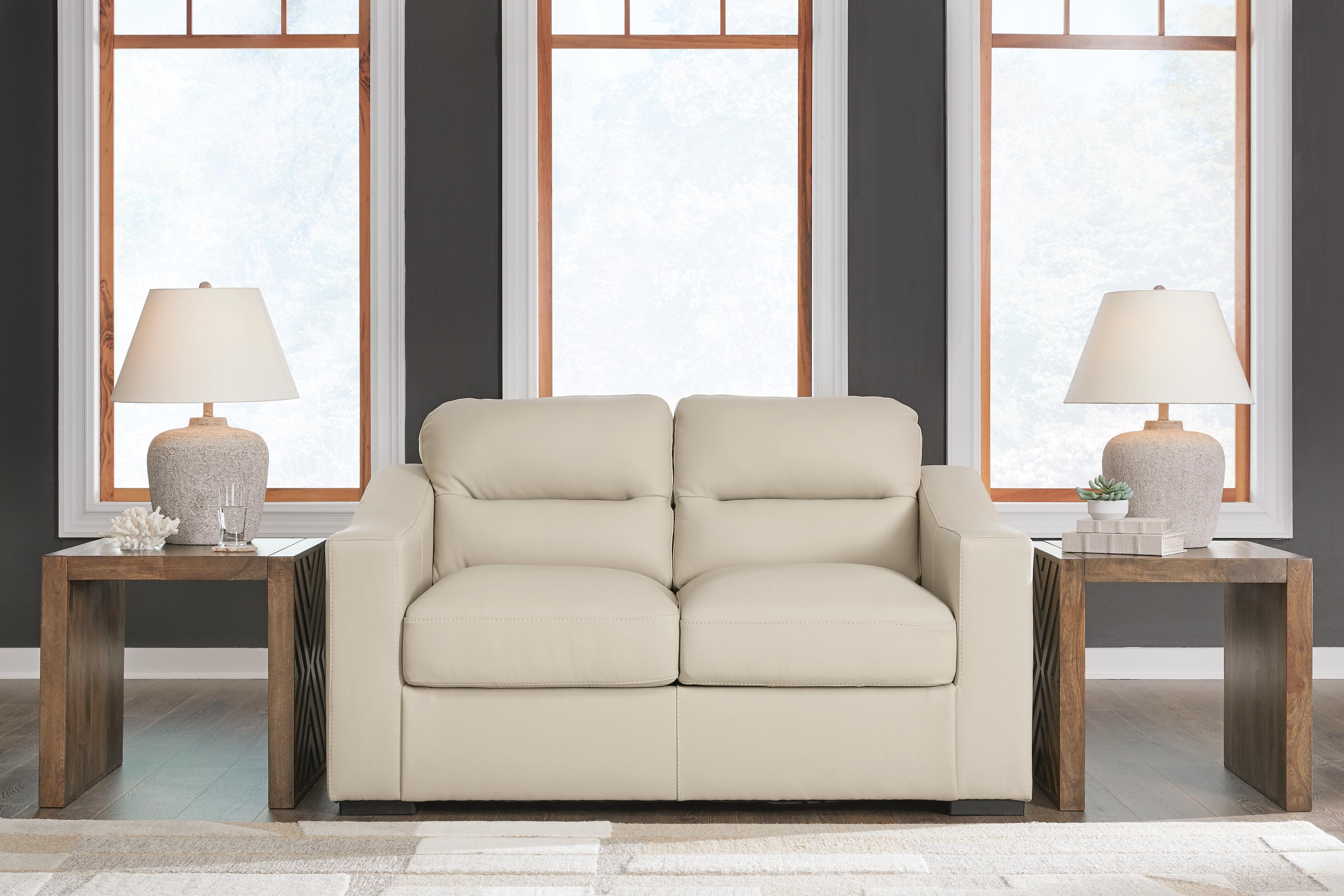 Dar Furniture - Ashley Furniture - Treasure Trove Loveseat - Loveseat / Almond - 1930435