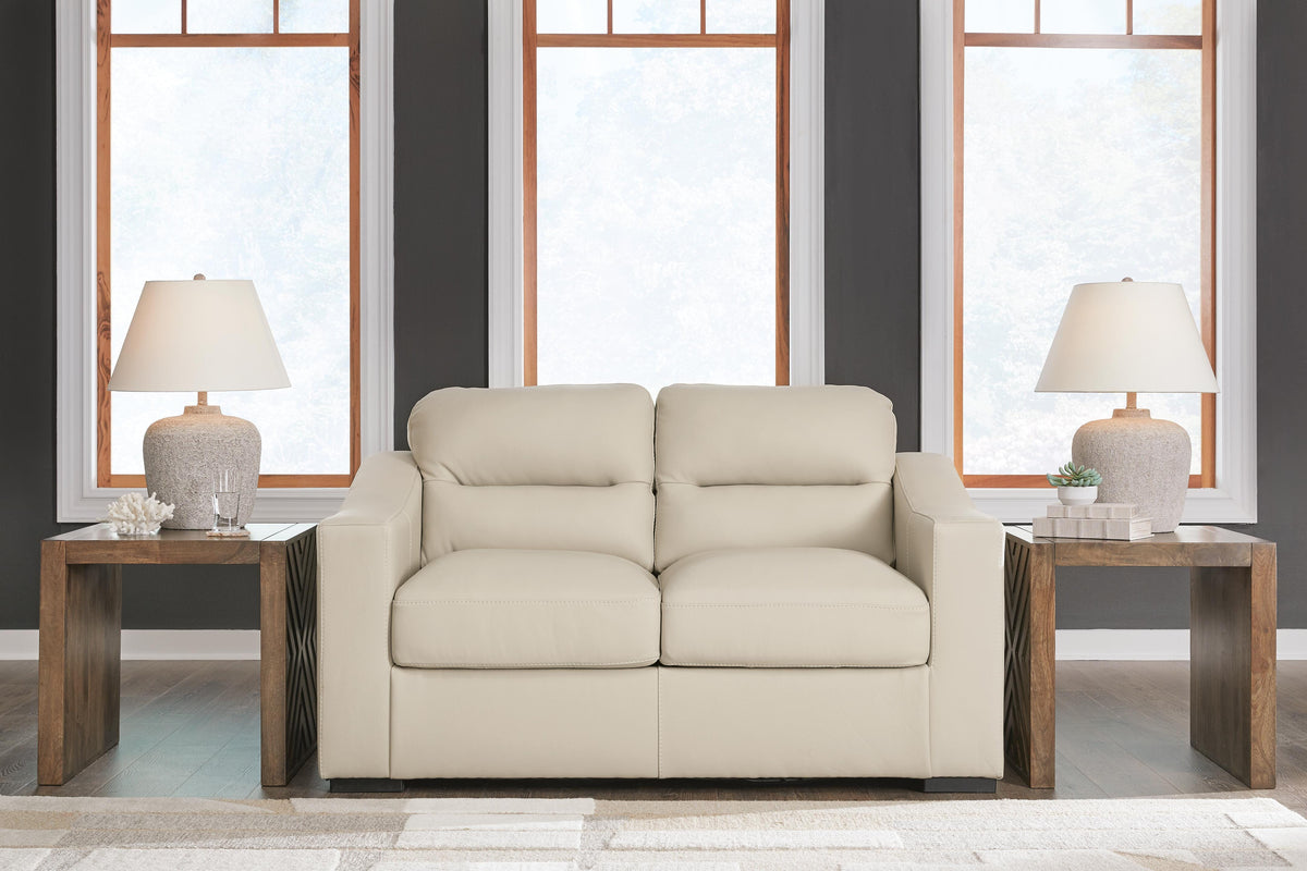 Dar Furniture - Ashley Furniture - Treasure Trove Loveseat - Loveseat / Almond - 1930435