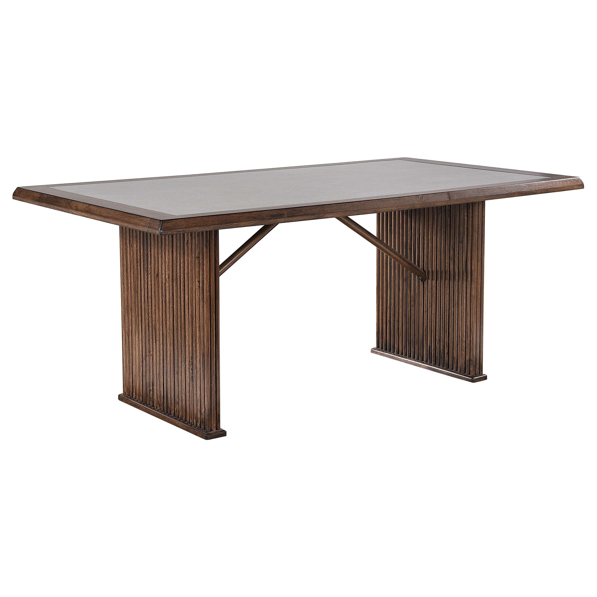 Dar Furniture - Coaster - Sherwood 72-inch Rectangular Dining Table Brown - 193591