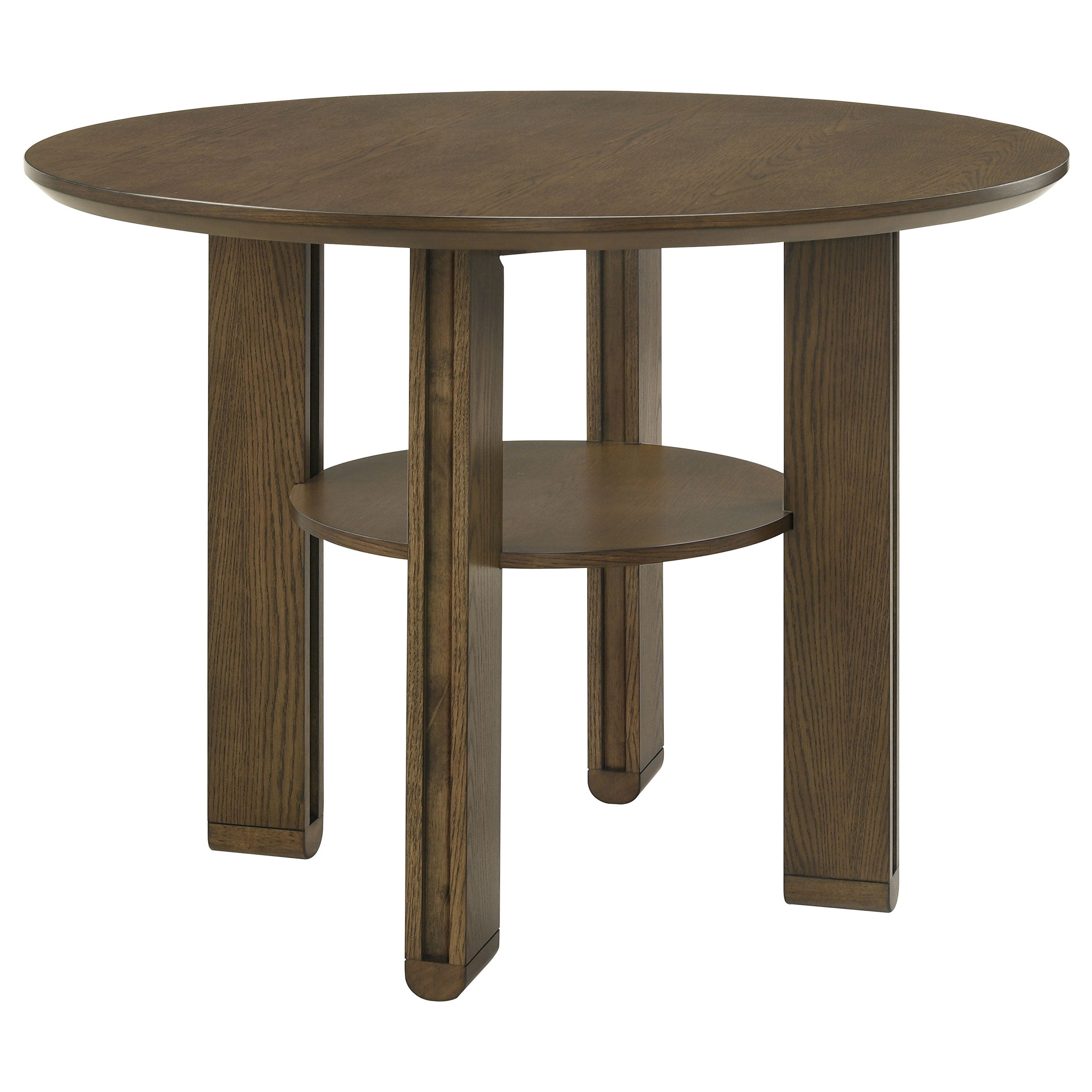Dar Furniture - Coaster - Ottowa 47-inch Round Counter Height Dining Table Brown - 193668
