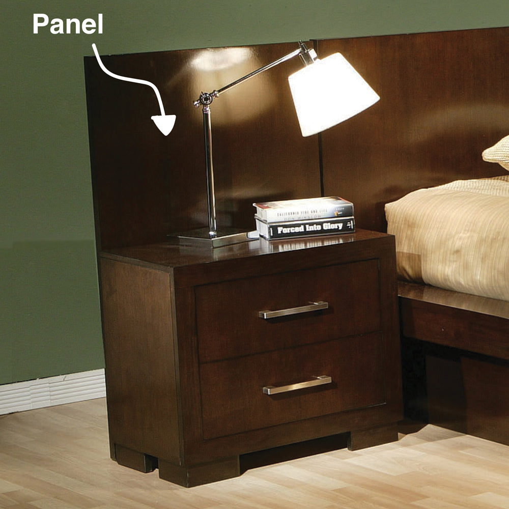 Dar Furniture - Coaster - Jessica Wood Bed Panels Cappuccino - 200710