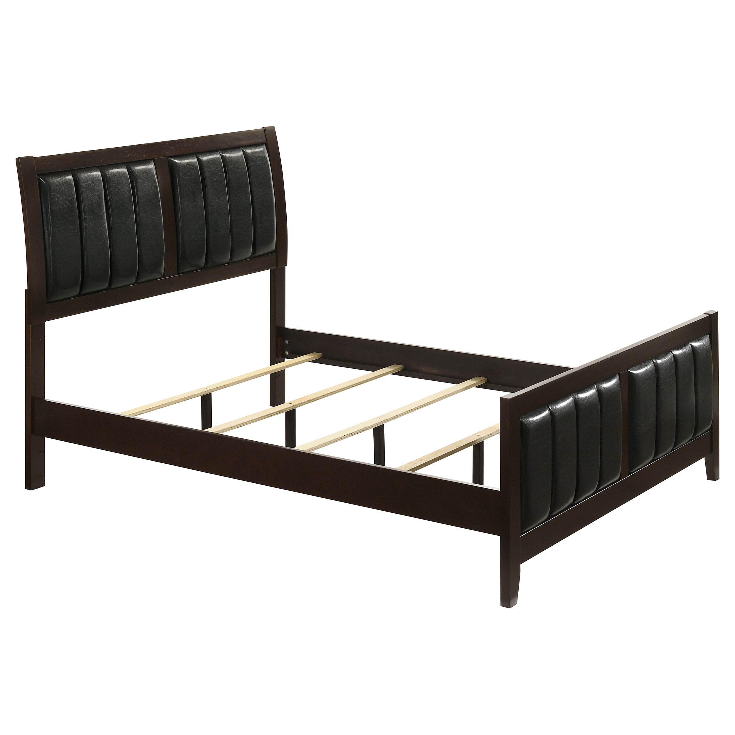 Dar Furniture - Coaster - Carlton Wood Full Panel Bed Cappuccino - 202091F