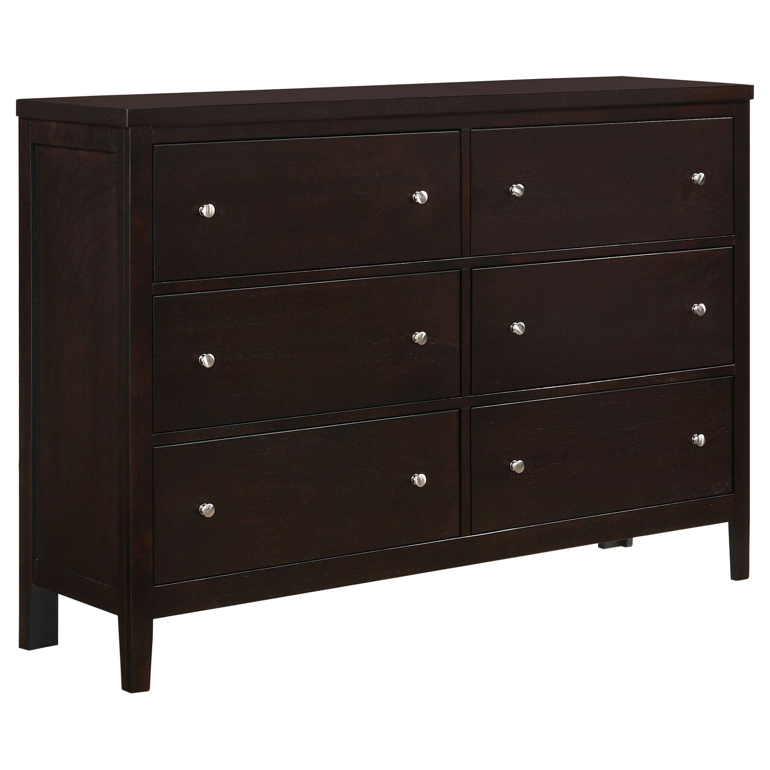 Dar Furniture - Coaster - Carlton 6-drawer Dresser Cappuccino - 202093