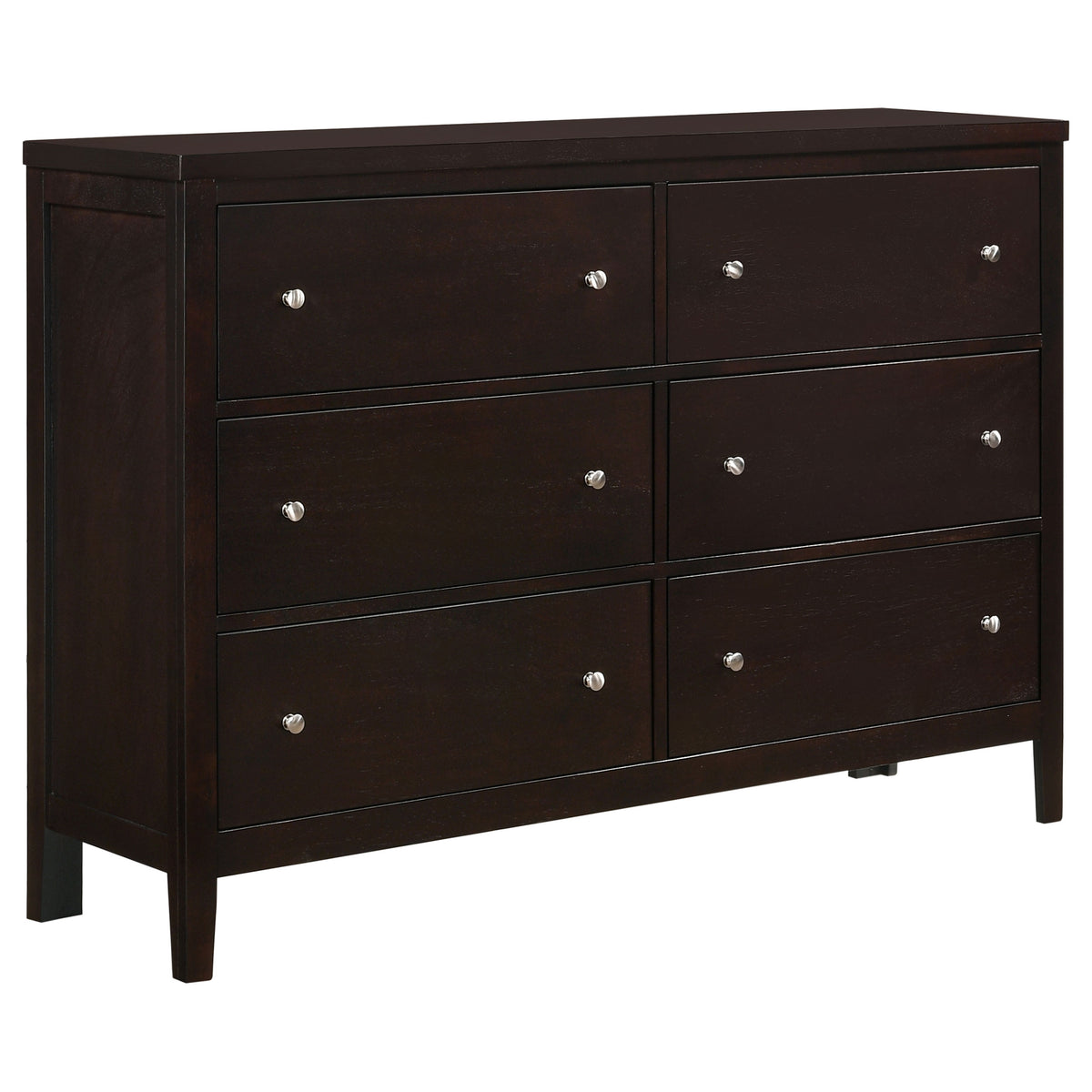 Dar Furniture - Coaster - Carlton 6-drawer Dresser Cappuccino - 202093
