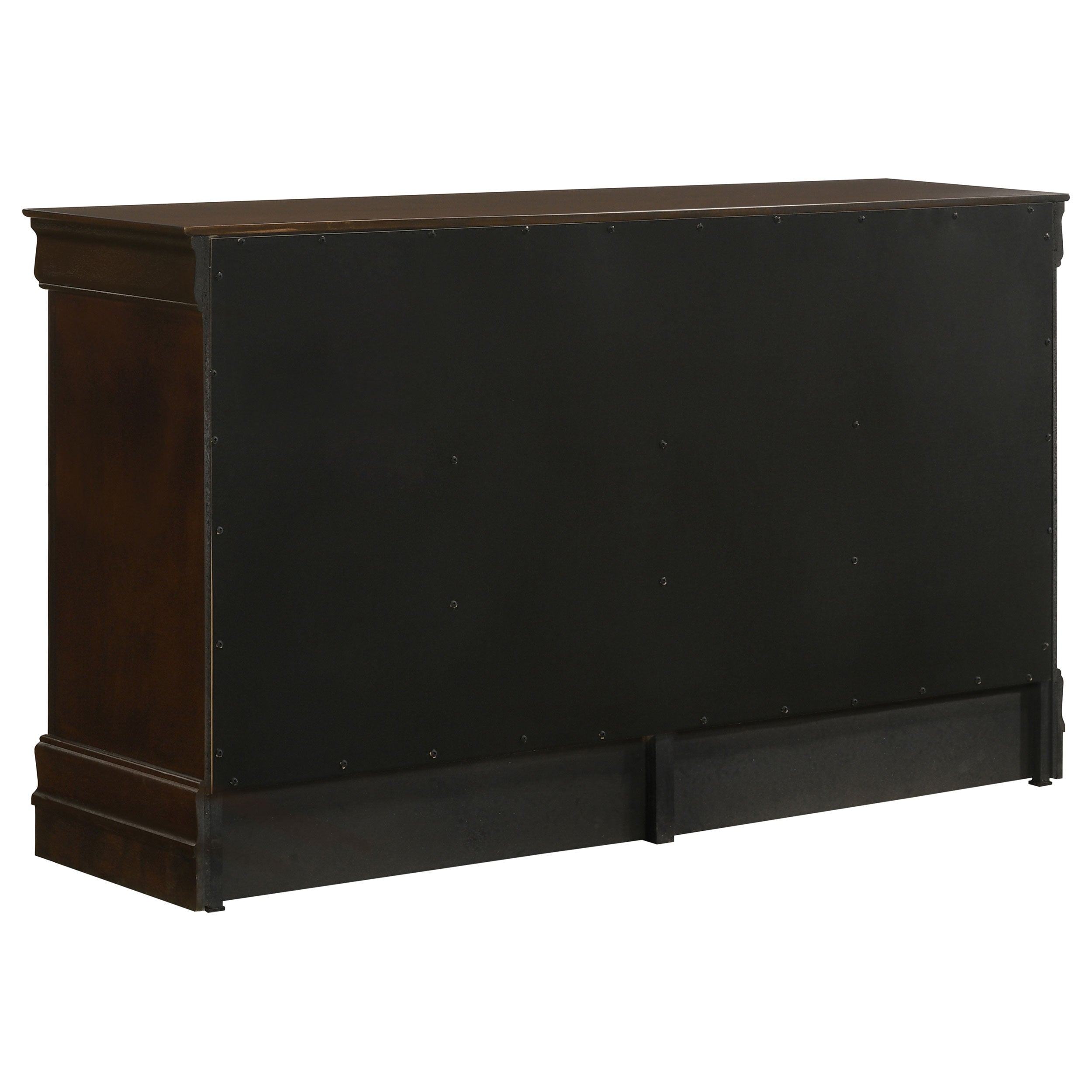 Louis Philippe 5-piece Eastern King Bedroom Set Cappuccino