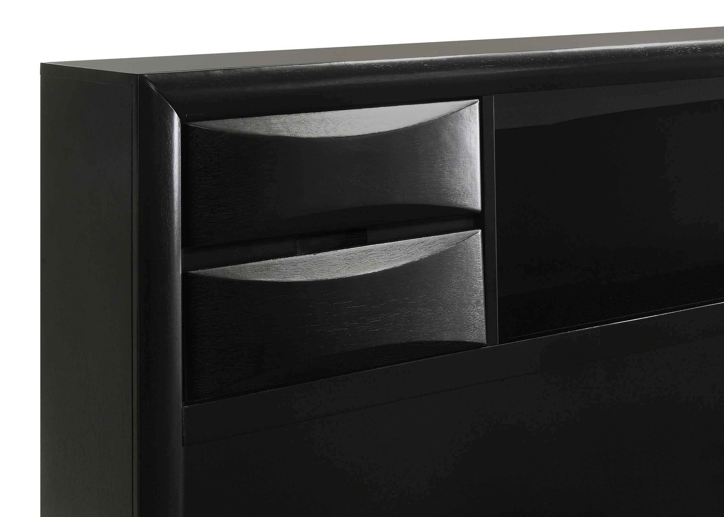 Briana 4-piece Eastern King Bedroom Set Black