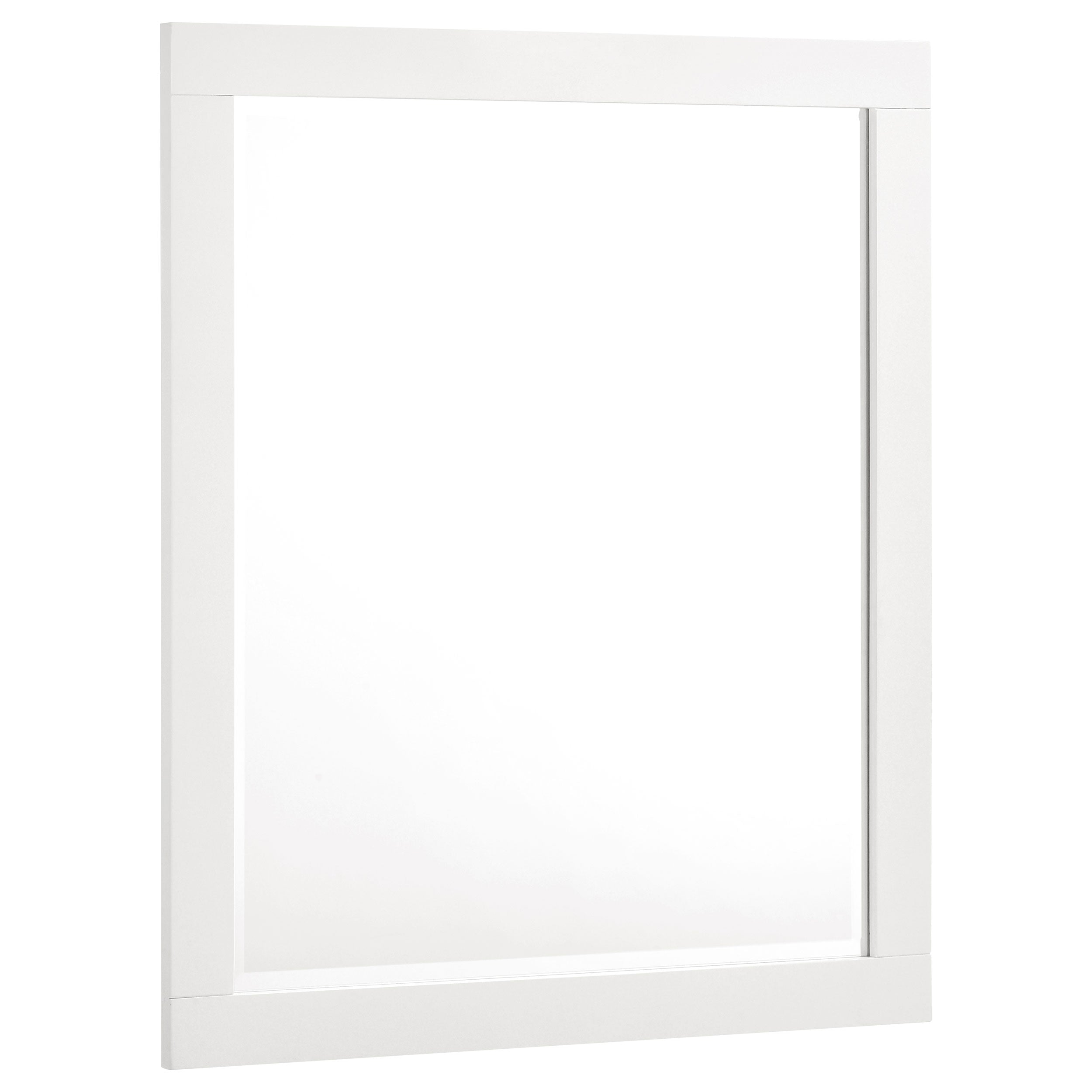 Dar Furniture - Coaster - Jessica Dresser Mirror Snow White - 202994