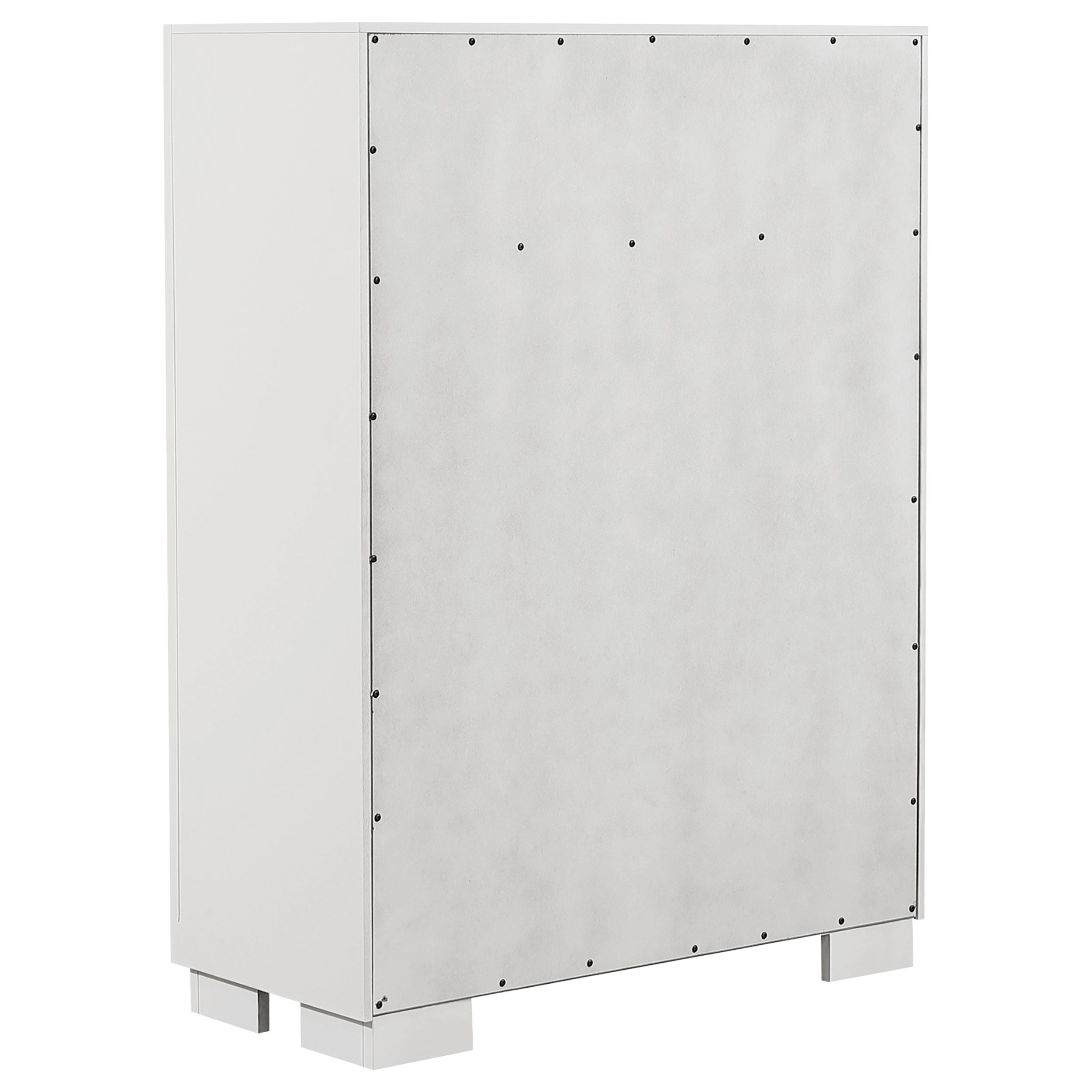 Jessica 5-drawer Bedroom Chest Snow White