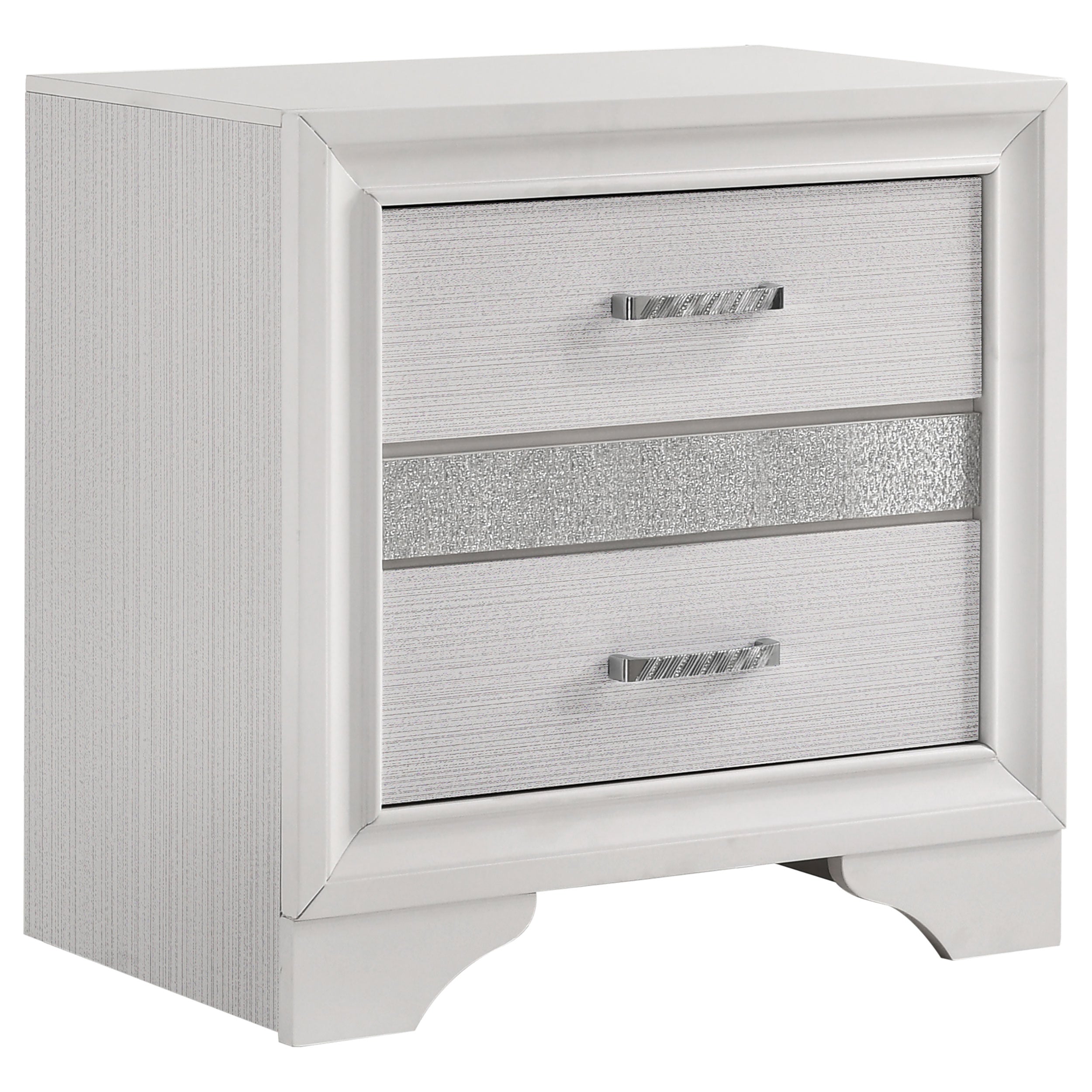 Dar Furniture - Coaster - Miranda 3-drawer Nightstand Bedside Table White - 205112