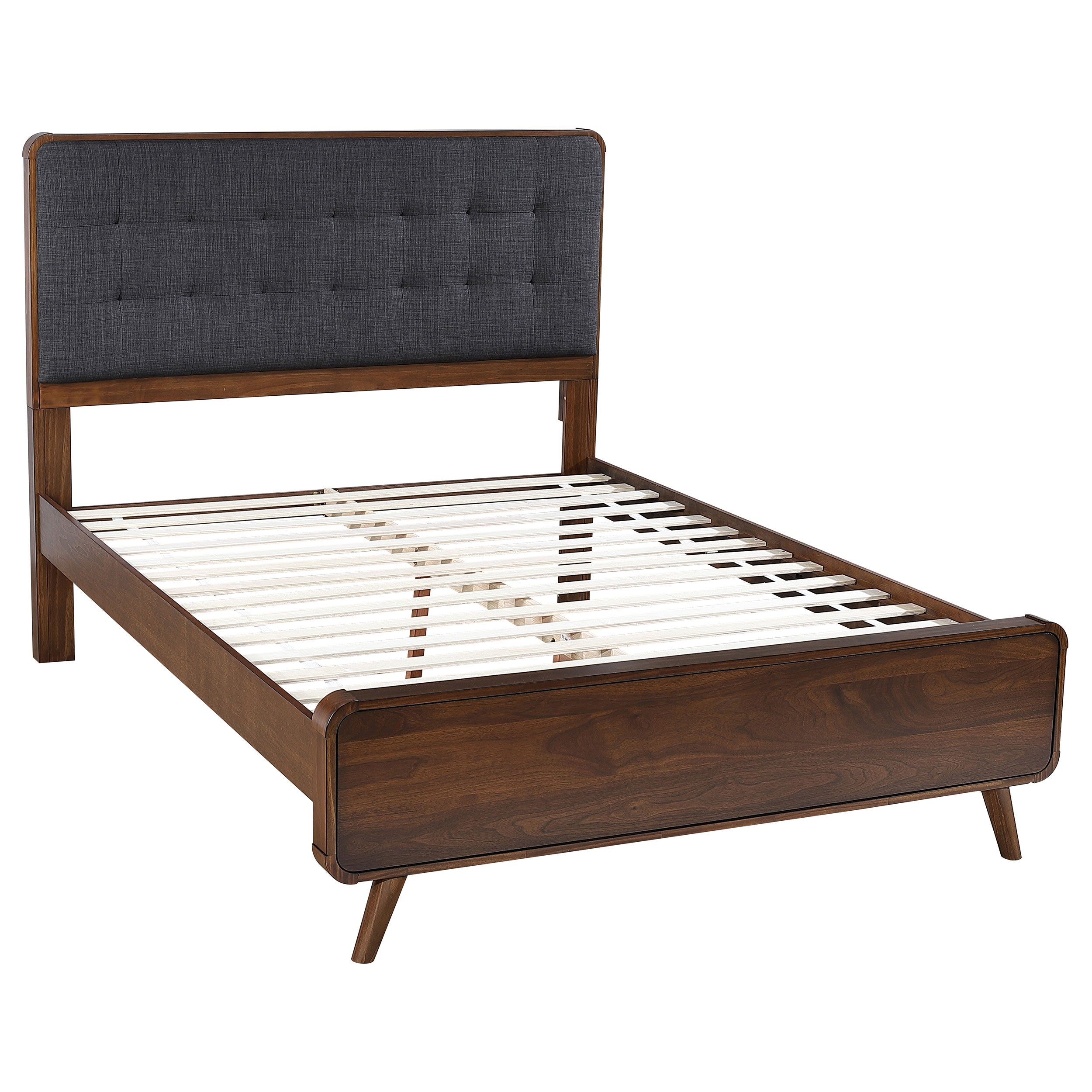 Dar Furniture - Coaster - Robyn Wood Full Platform Bed Dark Walnut - 205131F