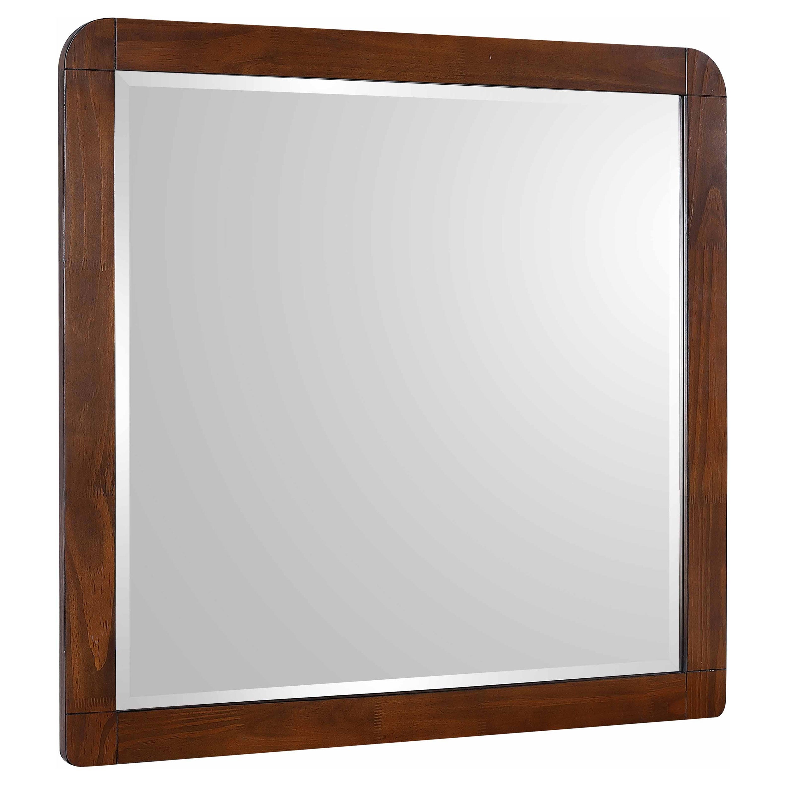 Dar Furniture - Coaster - Robyn Dresser Mirror Dark Walnut - 205134