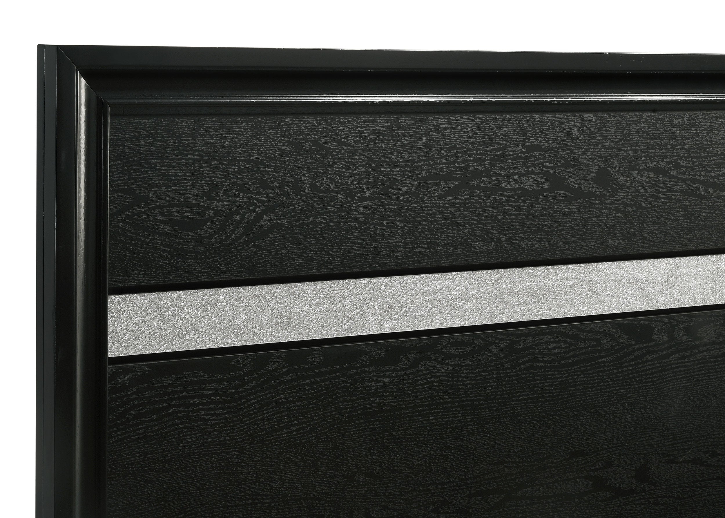 Miranda 4-piece Eastern King Bedroom Set Black