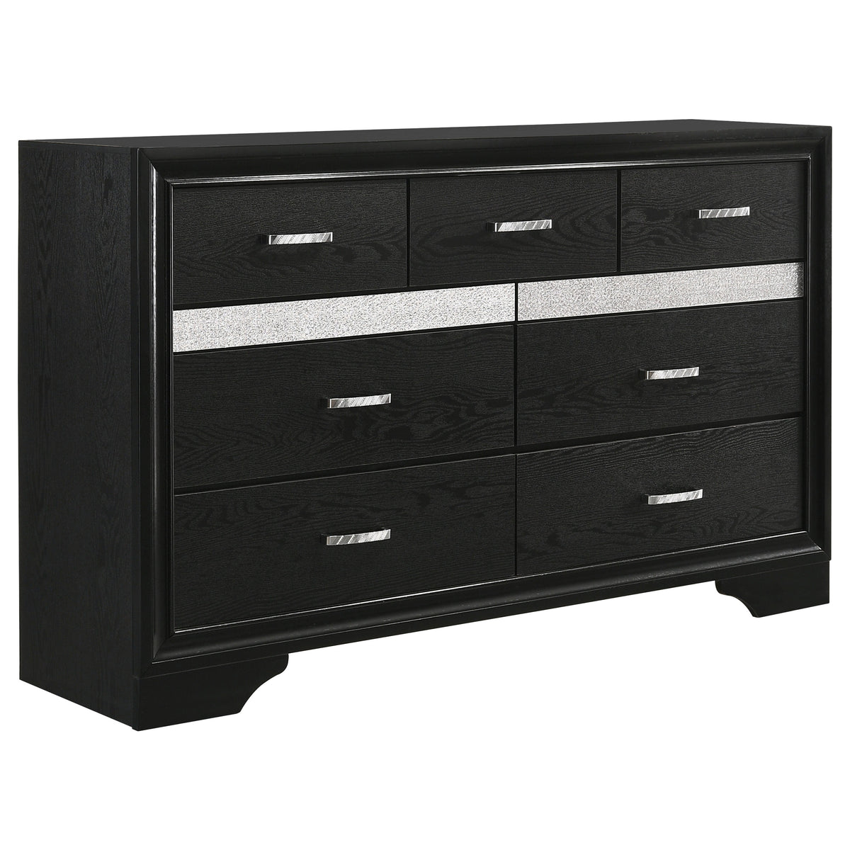Dar Furniture - Coaster - Miranda 9-drawer Dresser Black - 206363
