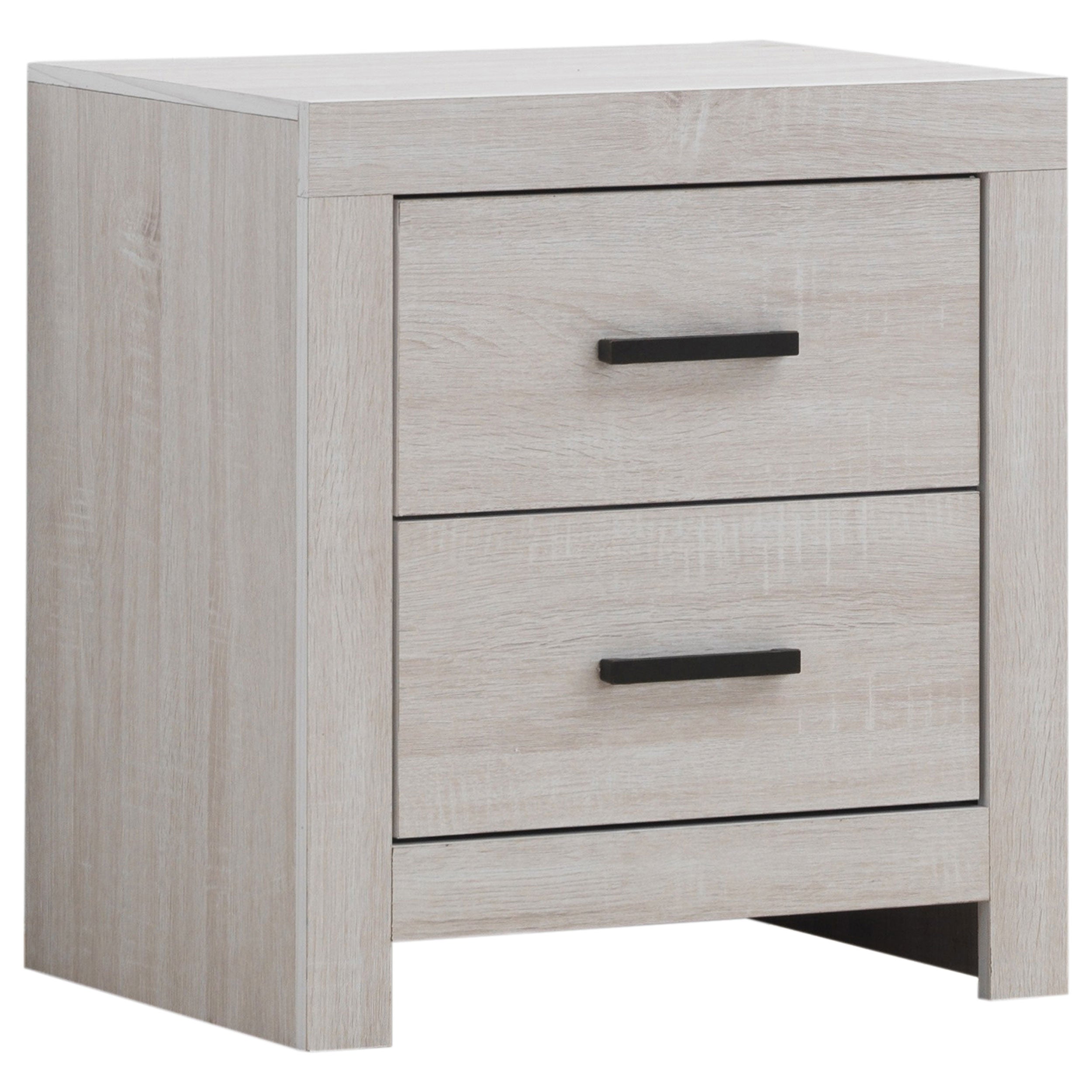 Dar Furniture - Coaster - Brantford 2-drawer Nightstand Coastal White - 207052