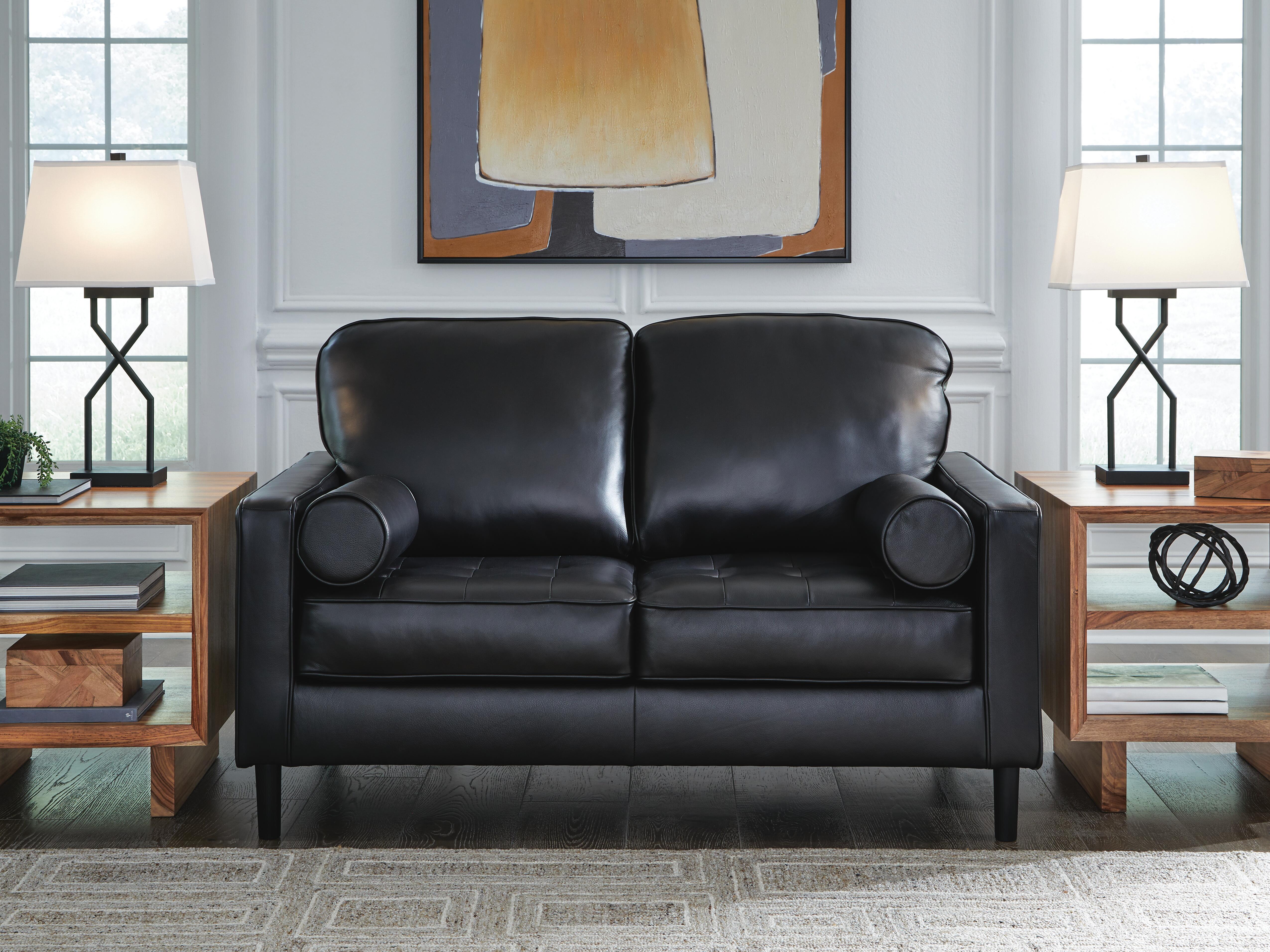 Dar Furniture - Ashley Furniture - Bryceview Loveseat - Loveseat / Onyx - 2120535