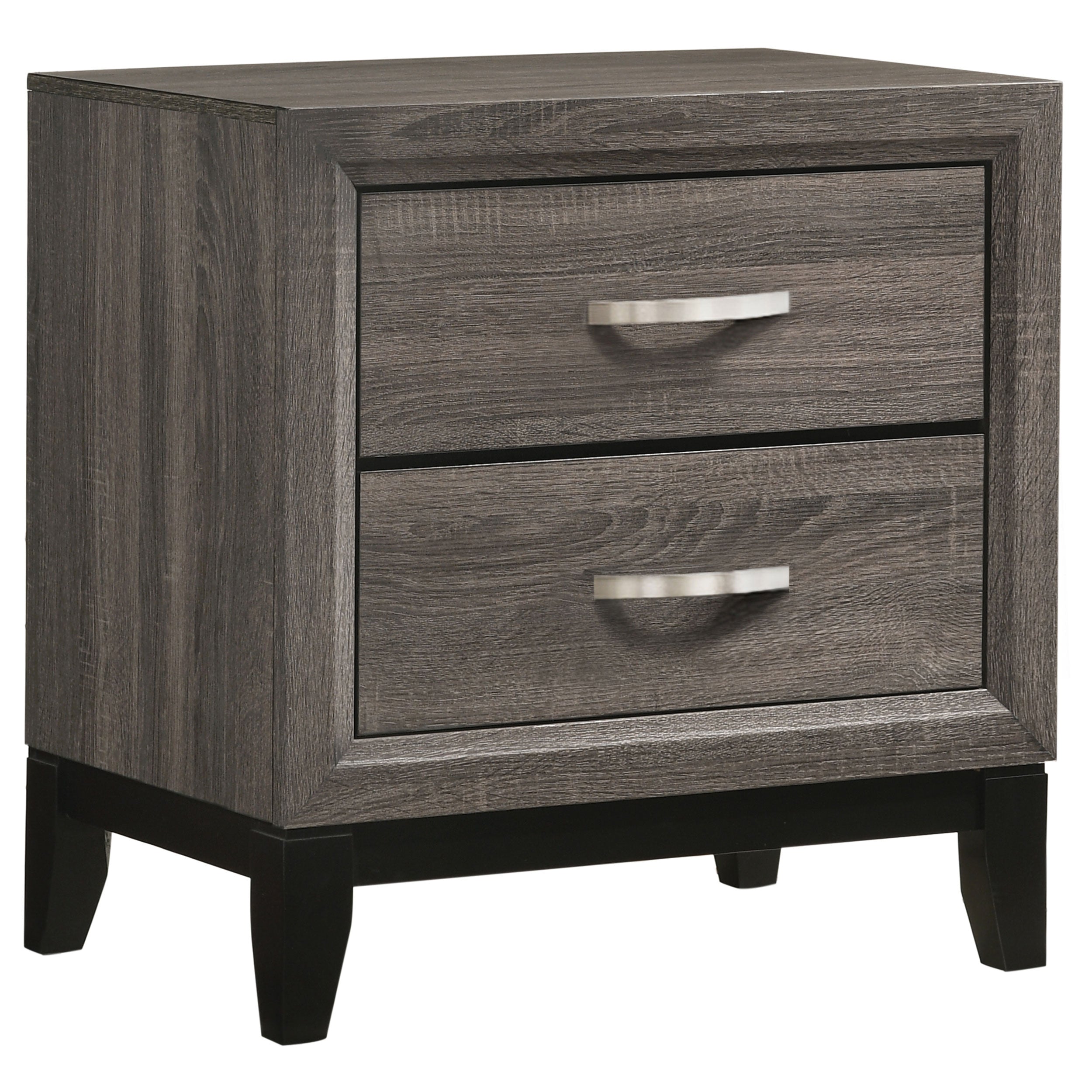 Watson Four-piece Eastern King Bedroom Set Grey Oak